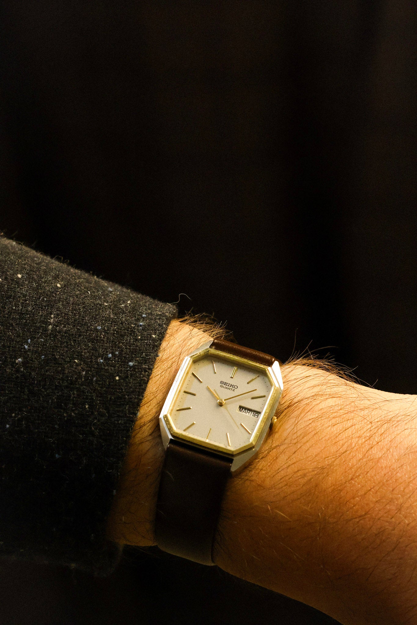 1981 Seiko Two Toned Day-Date Octo