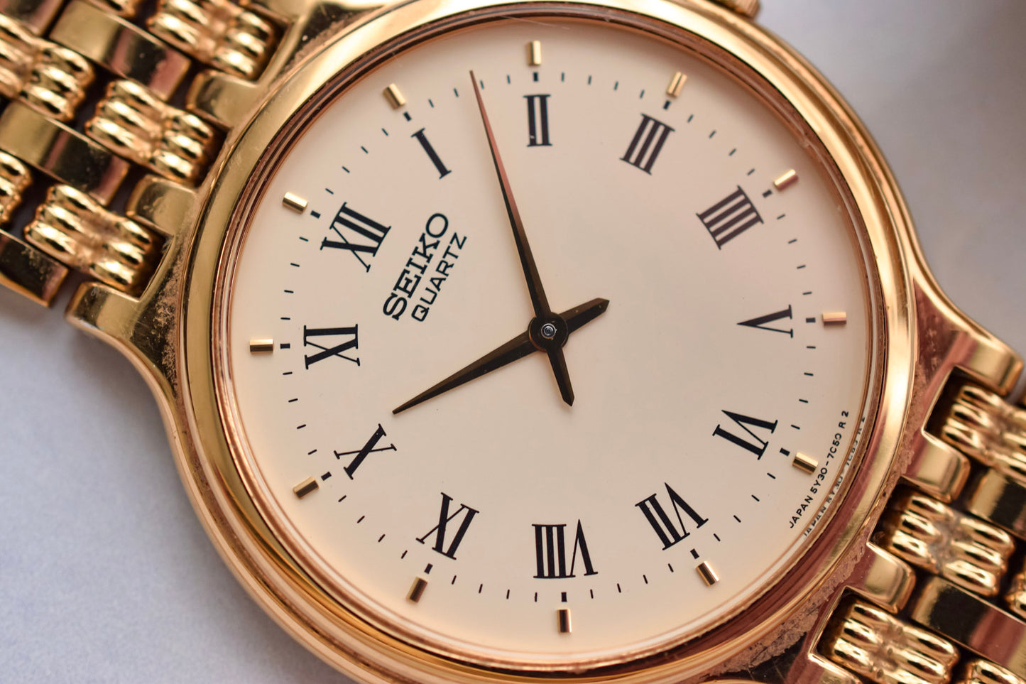 1989 Seiko Golden Integrated Seiko Roman