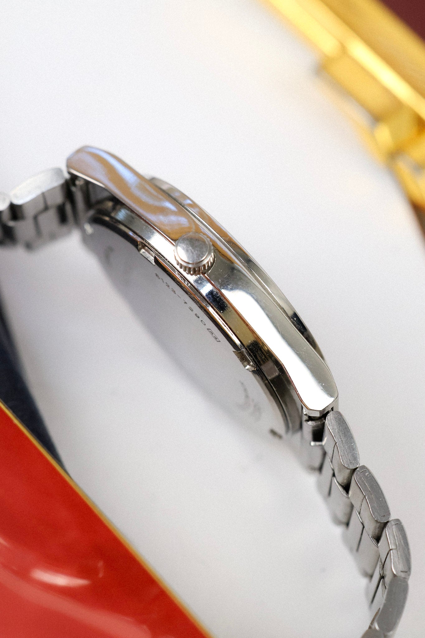 1990 Seiko SQ Steel Roman Script Day-Date