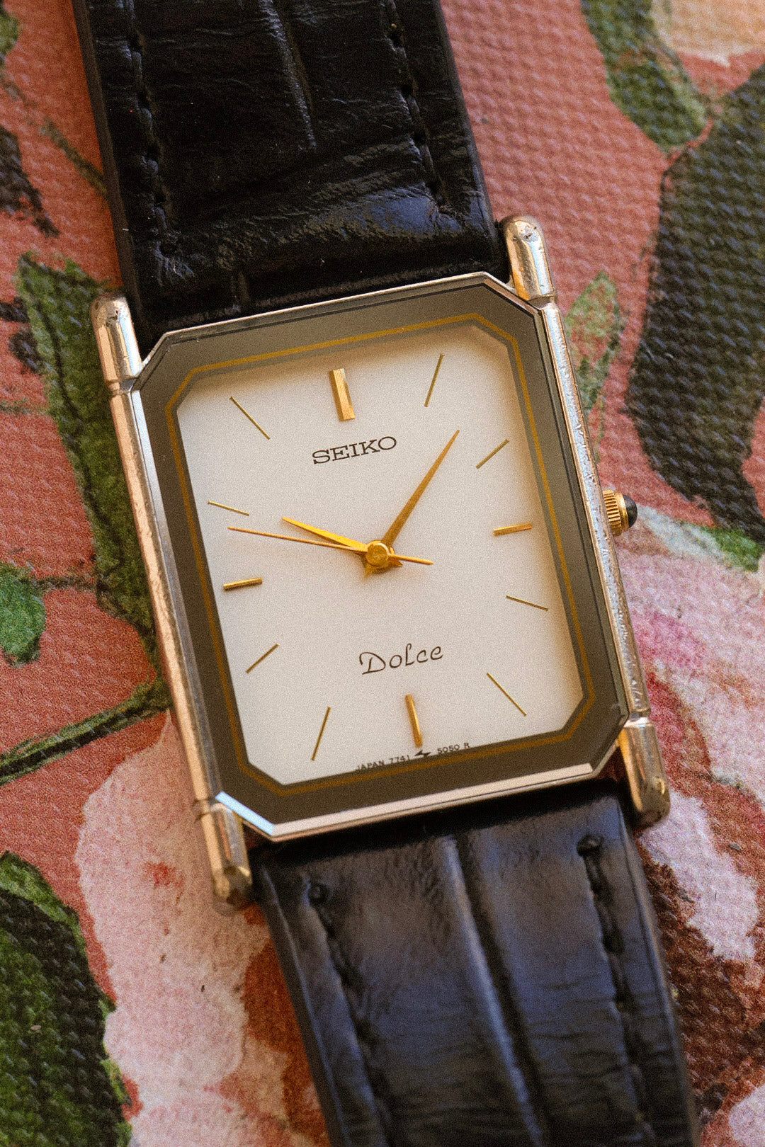 1986 Seiko Dolce Mirror Bezel Tank