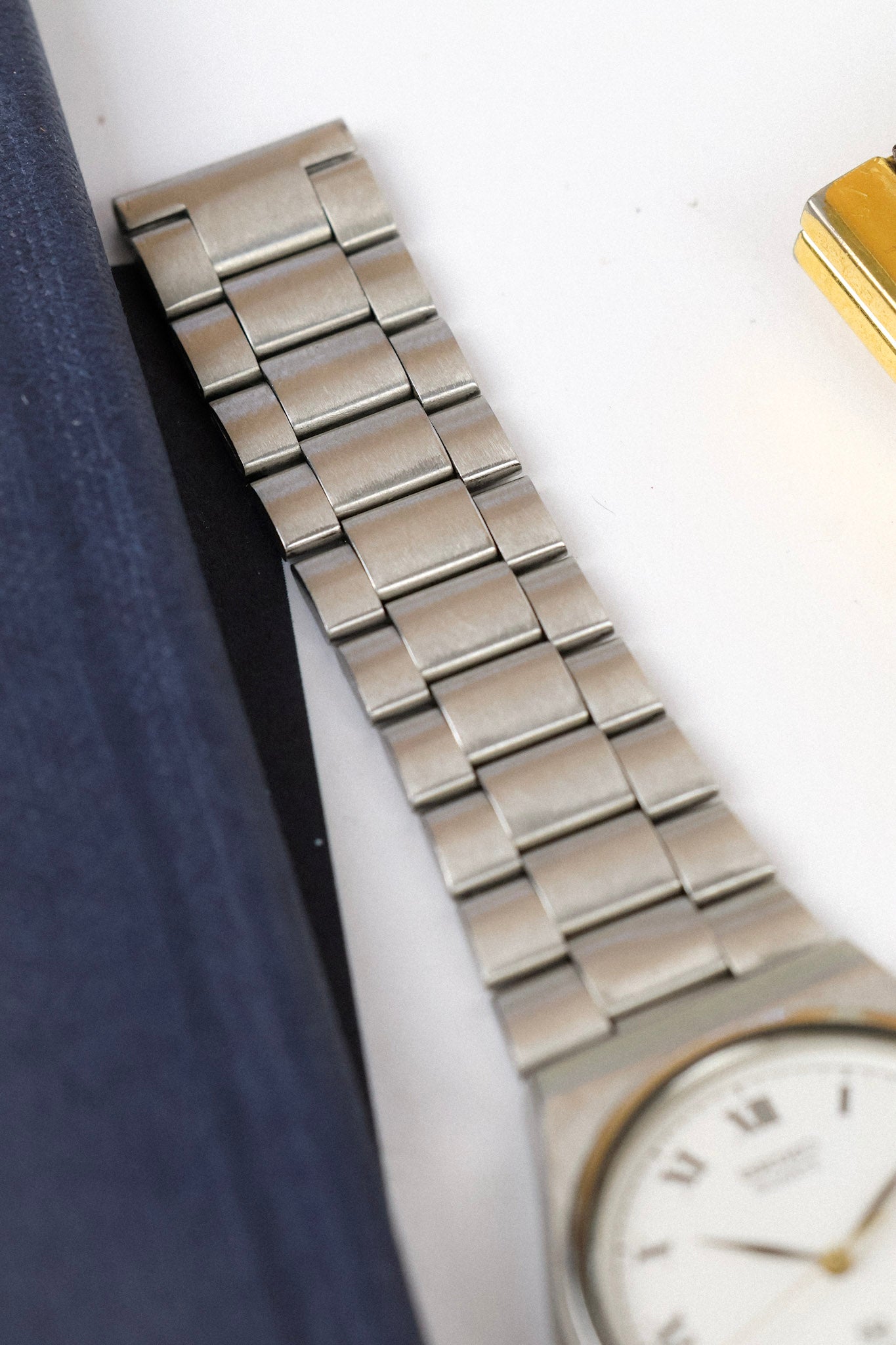 1990 Seiko SQ Steel Roman Script Day-Date – Oldtimer Watch Shop
