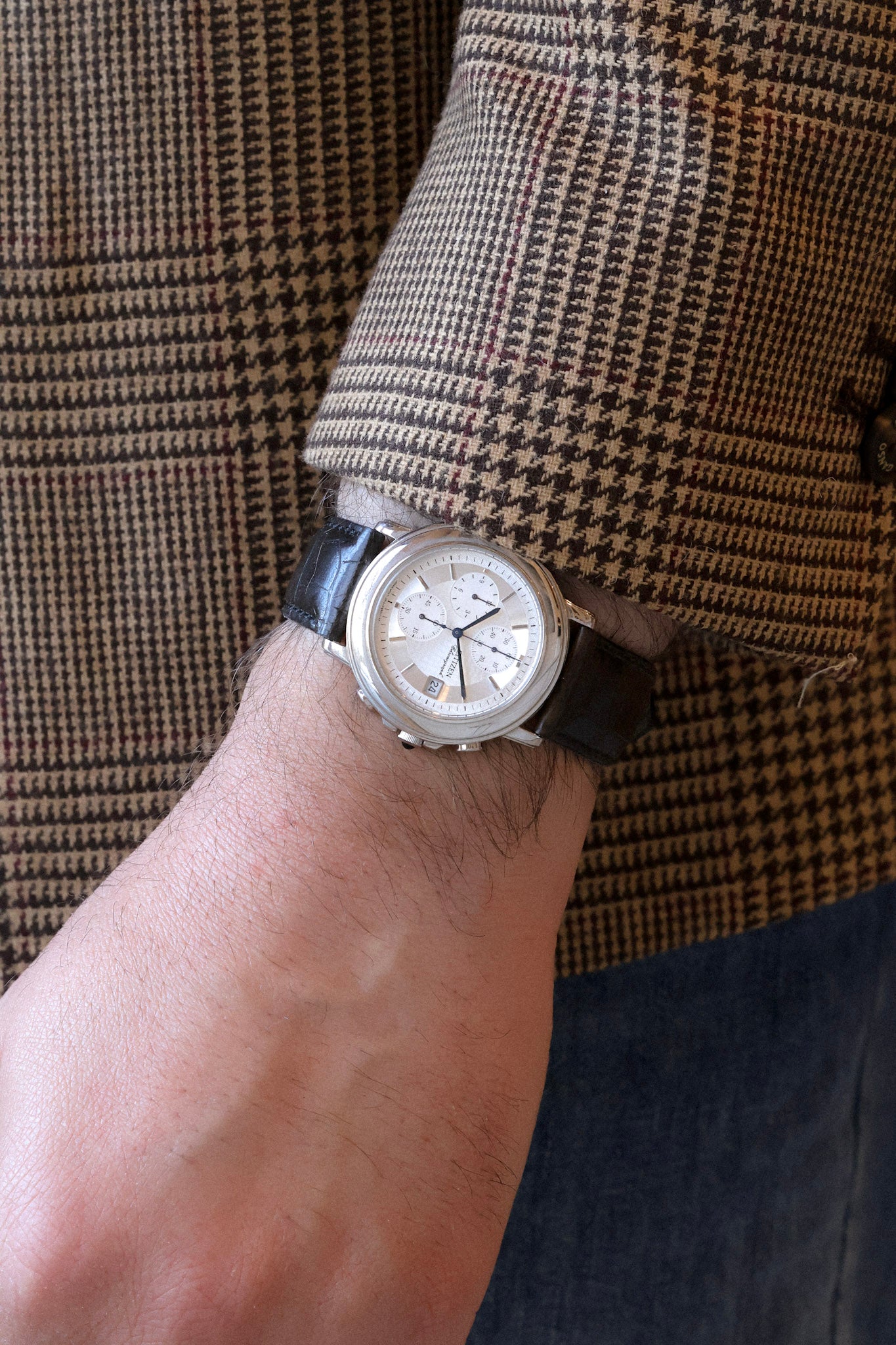 1992 Citizen Sector Classique Chronograph - New Old Stock