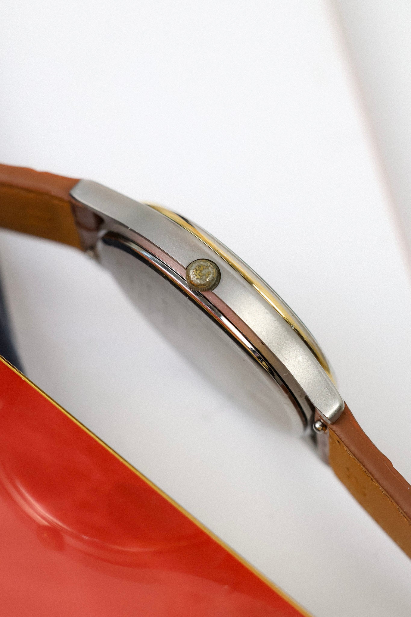 1988 Seiko SQ Two Toned Roman Script Day-Date (English Days of the Week)