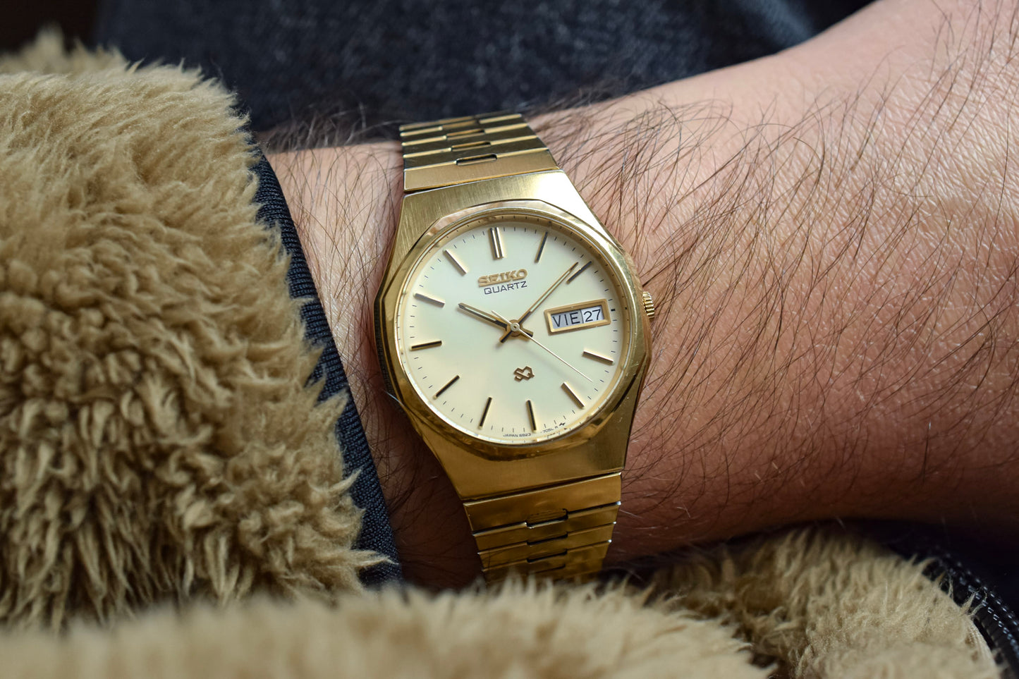 1985 Seiko SQ Baby Royal Oak Day-Date