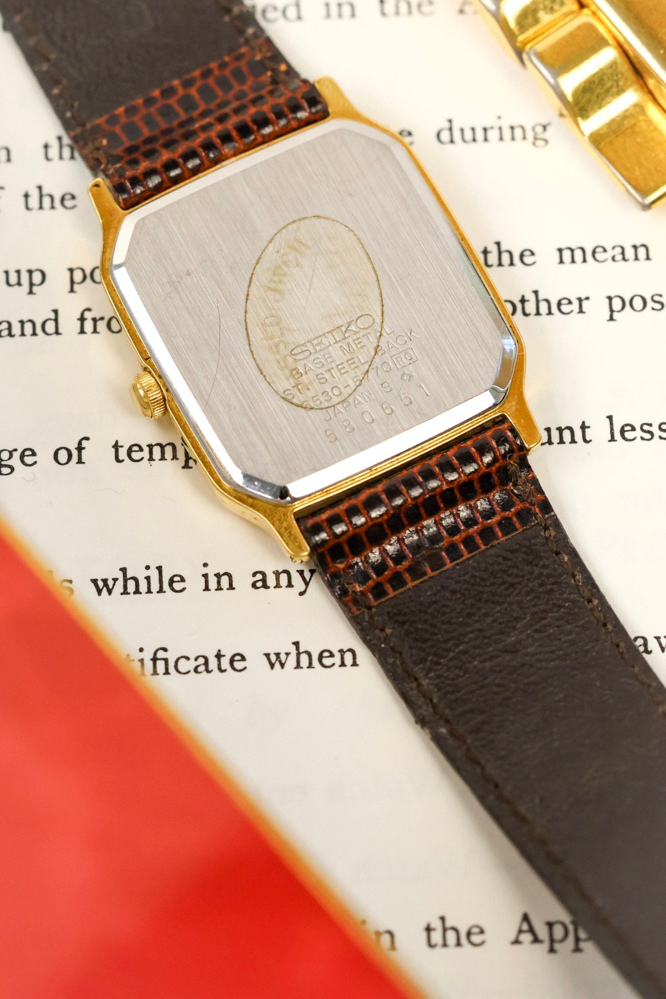 1985 Seiko Golden Lemon Dial Octo
