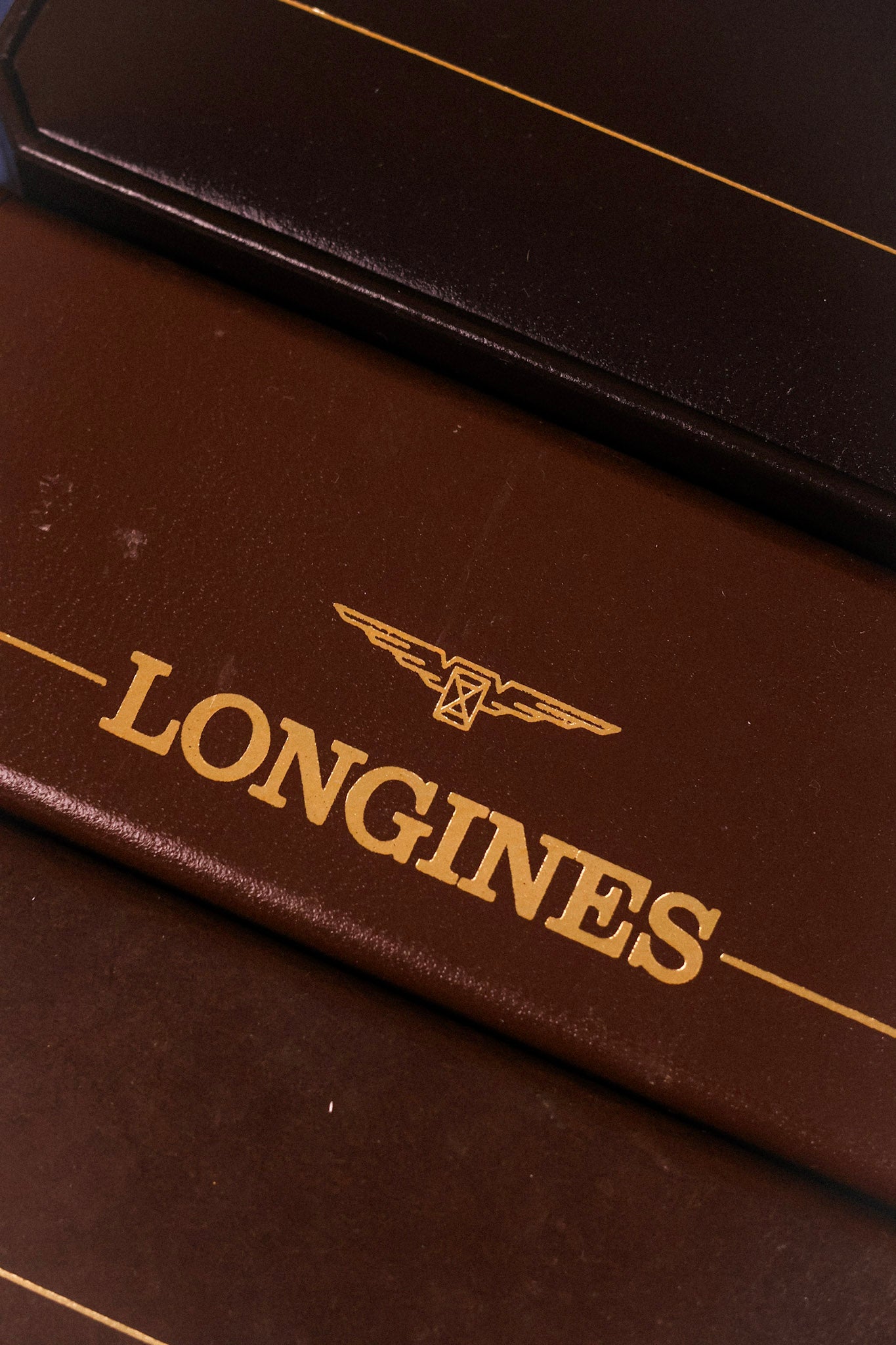 80s Longines Quartz Linen Calendar Ellipse - Full Set