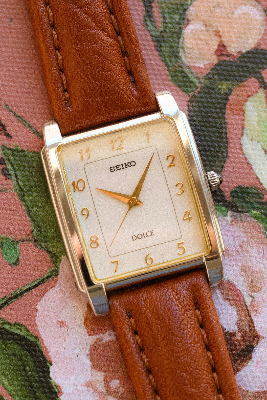 1987 Seiko Dolce Stepped Case Tank