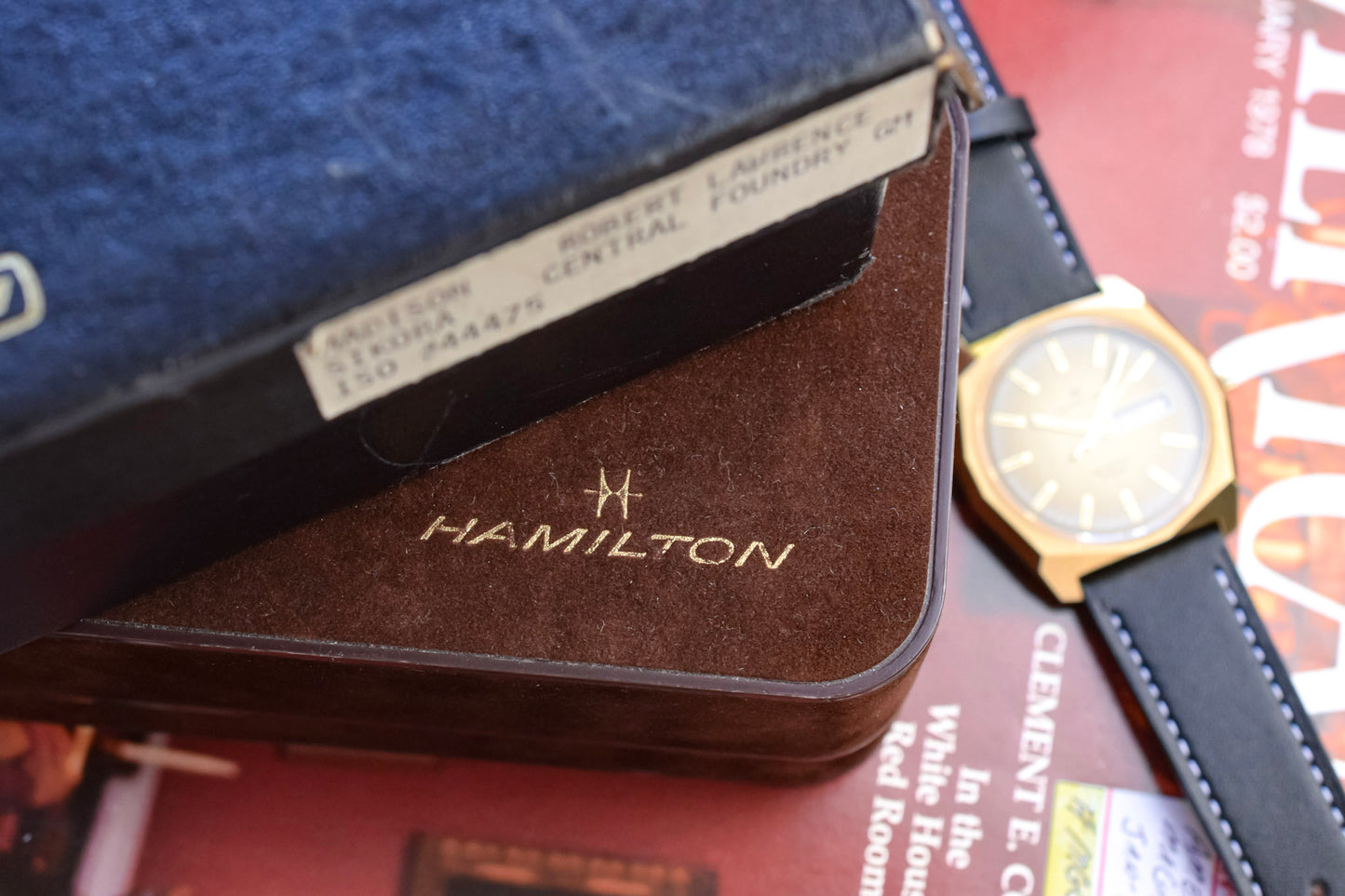 80s Hamilton Octo Day-Date in Box - GM Award