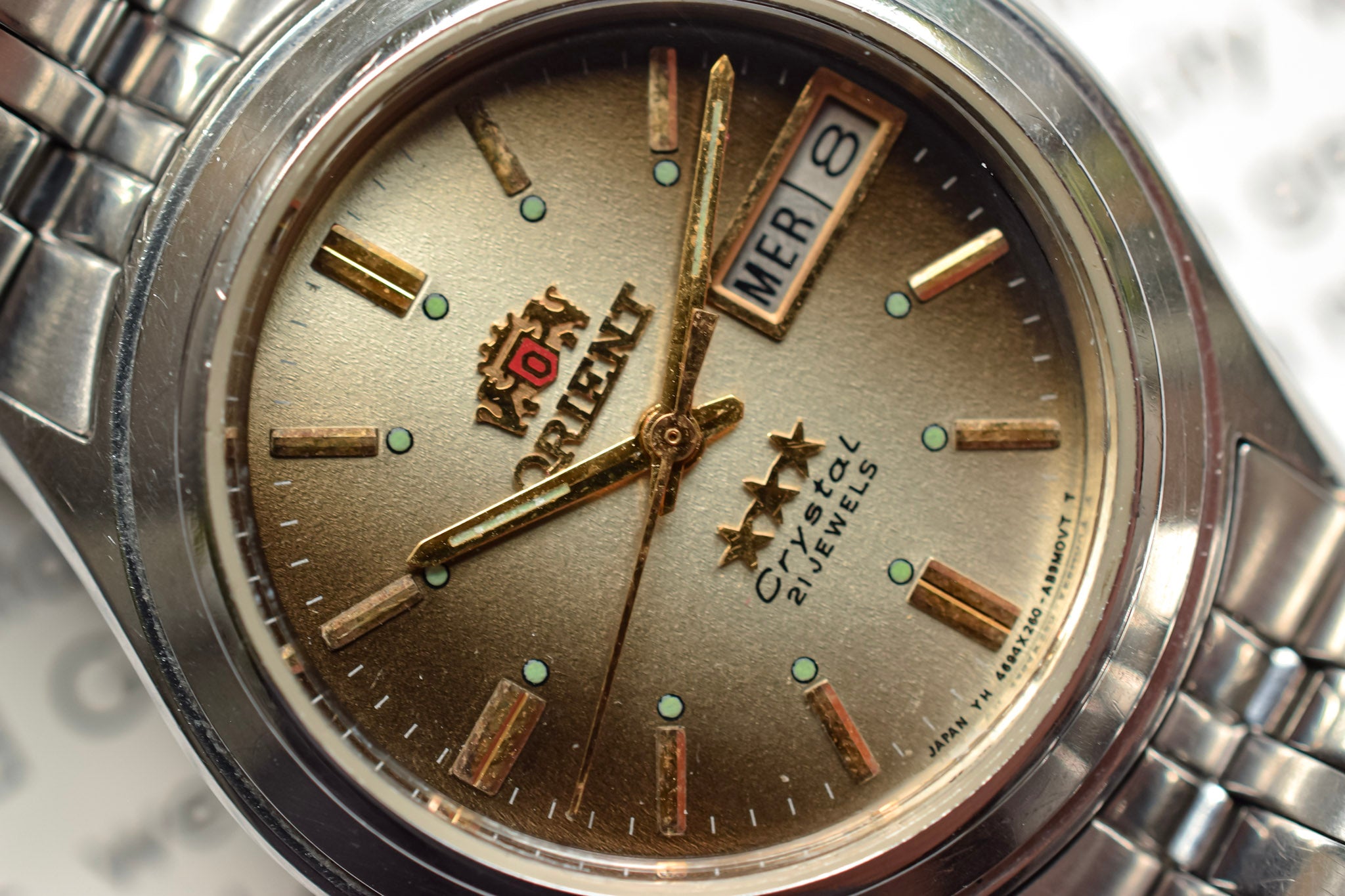 Orient 21 jewels discount 1970