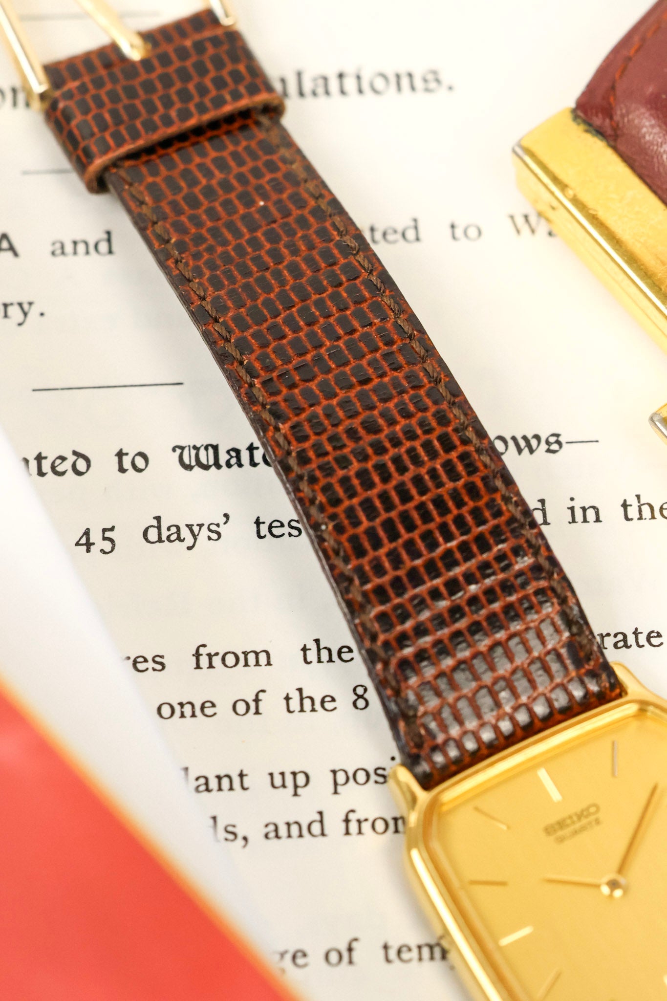 1985 Seiko Golden Lemon Dial Octo