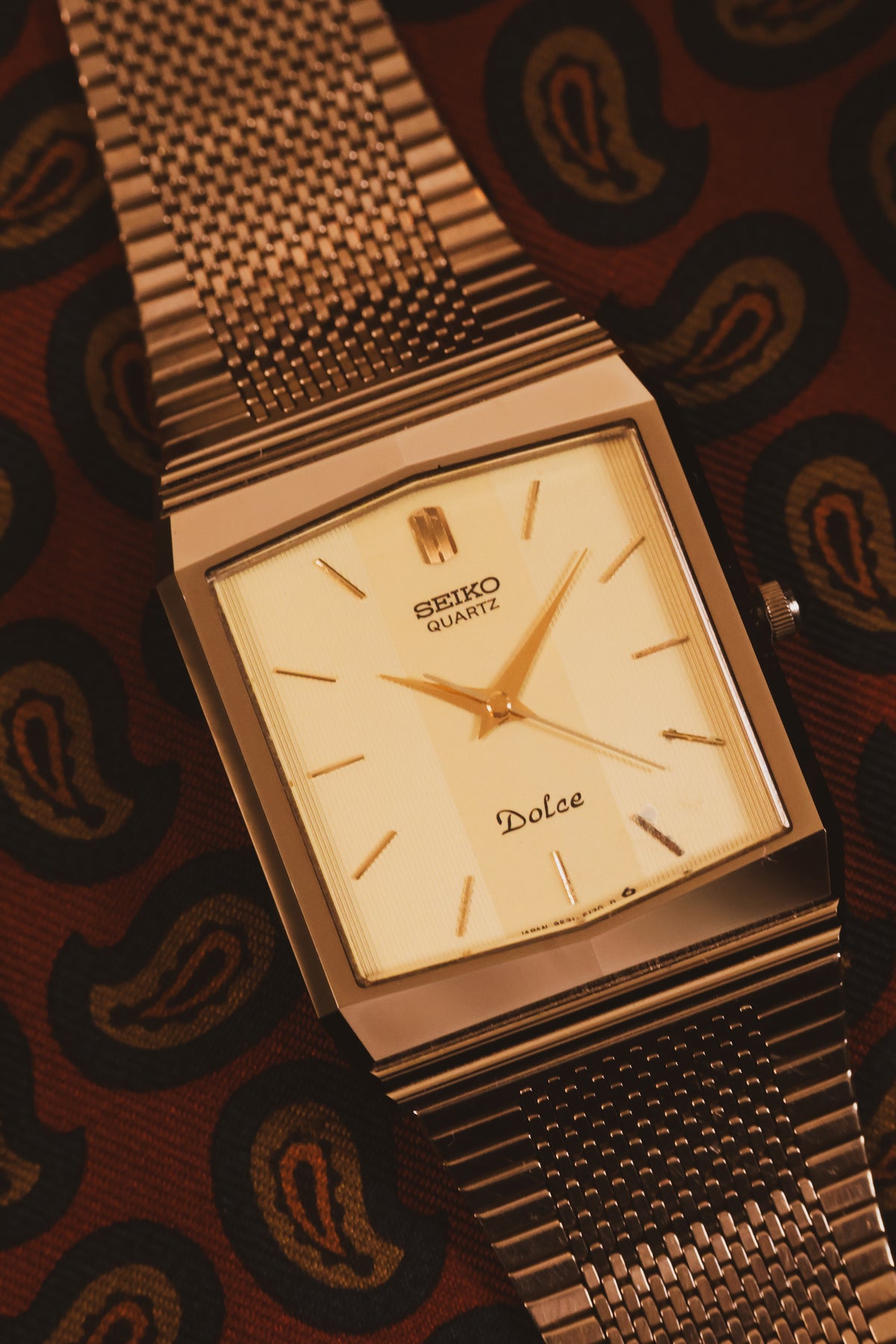 1985 Seiko Dolce NSAG Champagne Dial