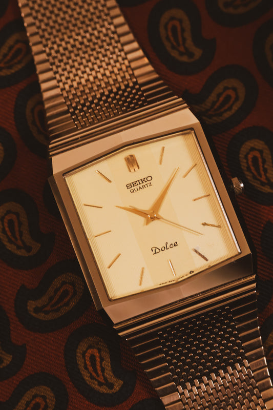 1985 Seiko Dolce NSAG Champagne Dial