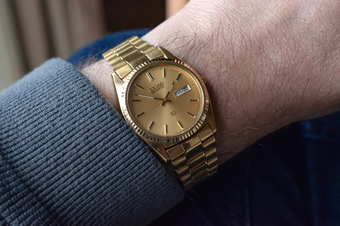 1993 Seiko Champagne Dial Day-Date "President"