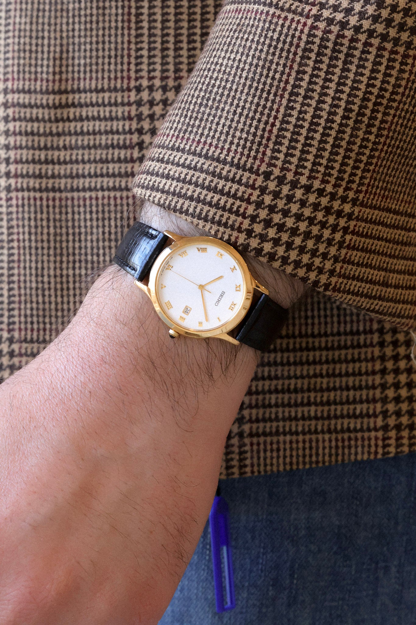 2001 Seiko Roman Calendar - New Old Stock