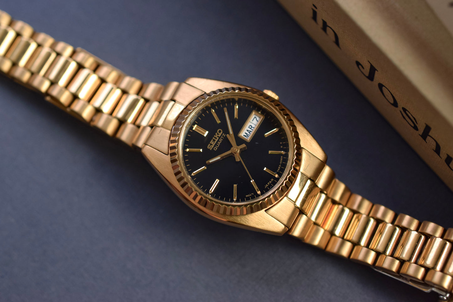 1993 Seiko "Ladies Size" Gilt Dial Day-Date "President"