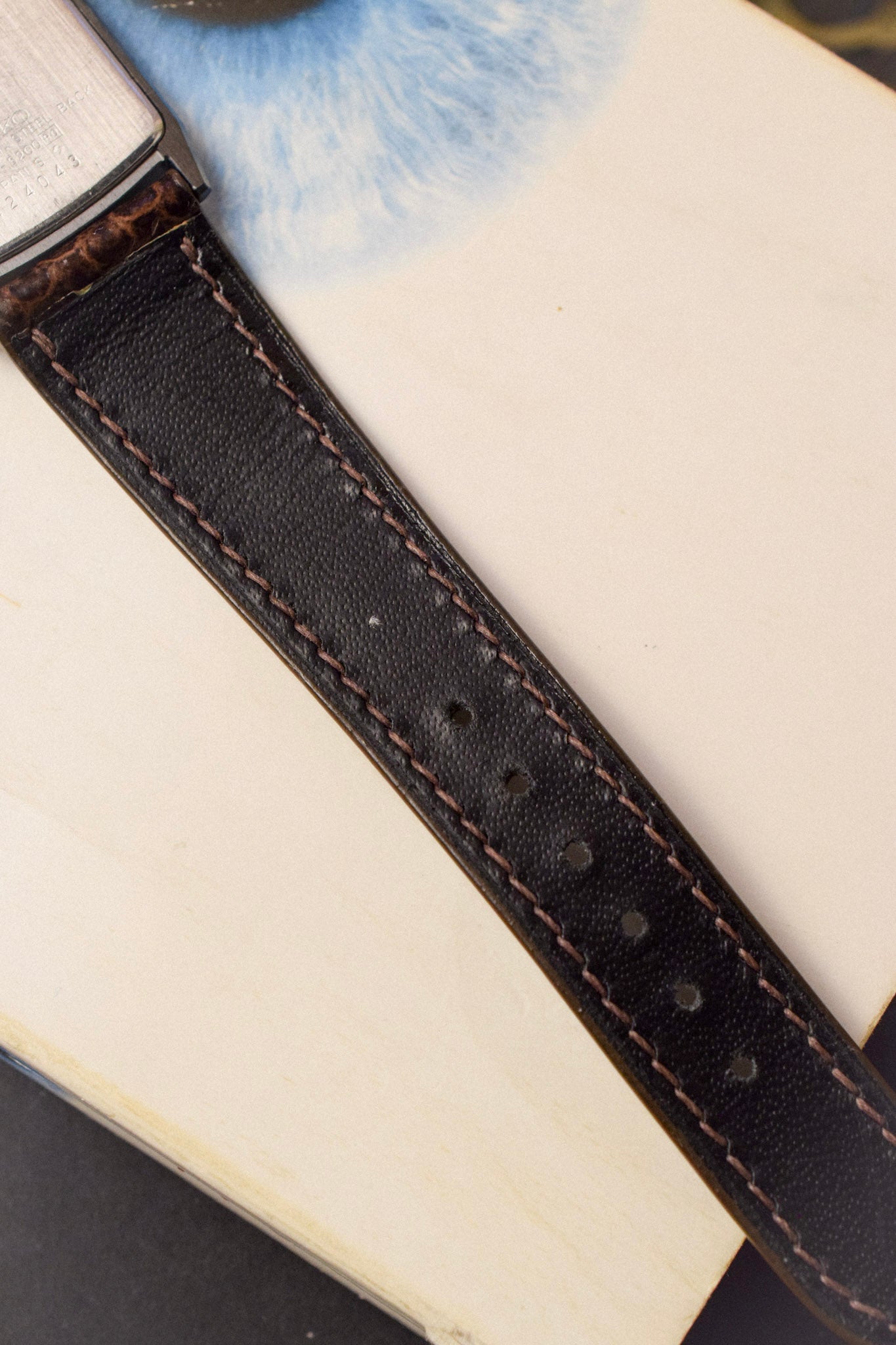 1984 Seiko Dolce Ceramic Beveled Tank