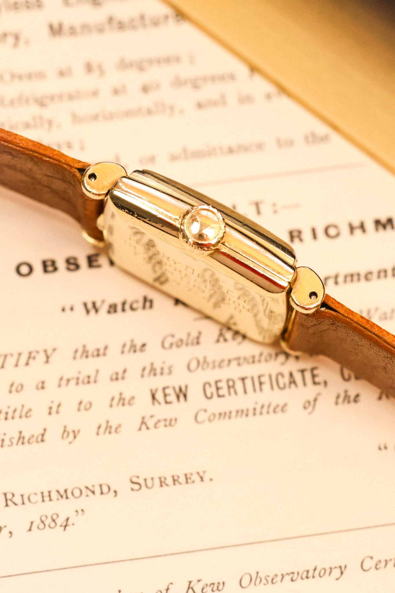 1948 Hamilton Dyson - 14K Gold Filled Award Watch