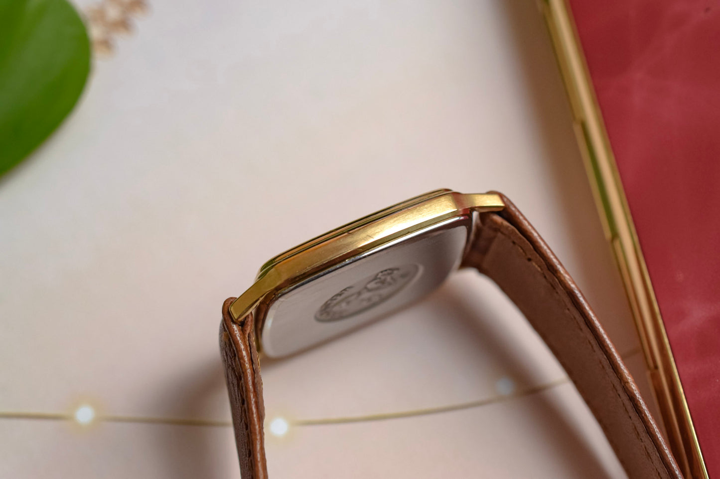 1980s Omega Seamaster Monaco - Brown Strap
