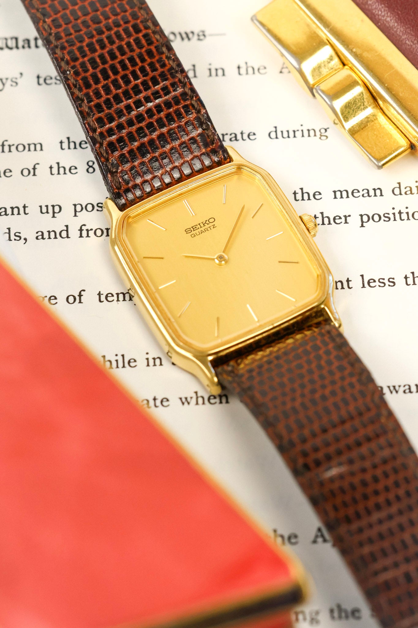 1985 Seiko Golden Lemon Dial Octo