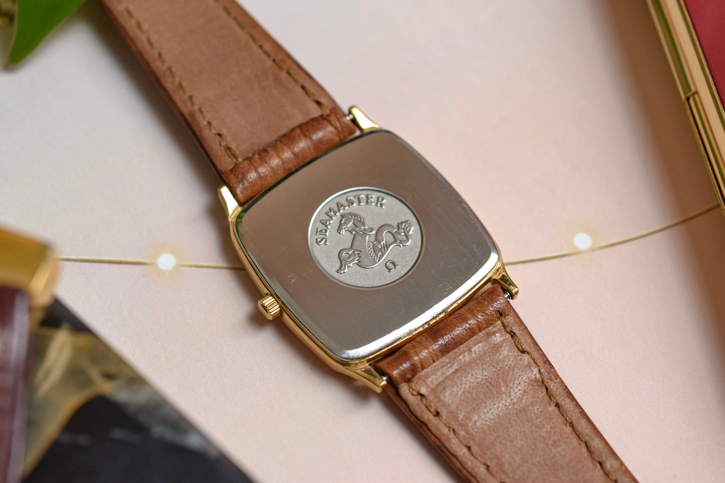 1980s Omega Seamaster Monaco - Brown Strap