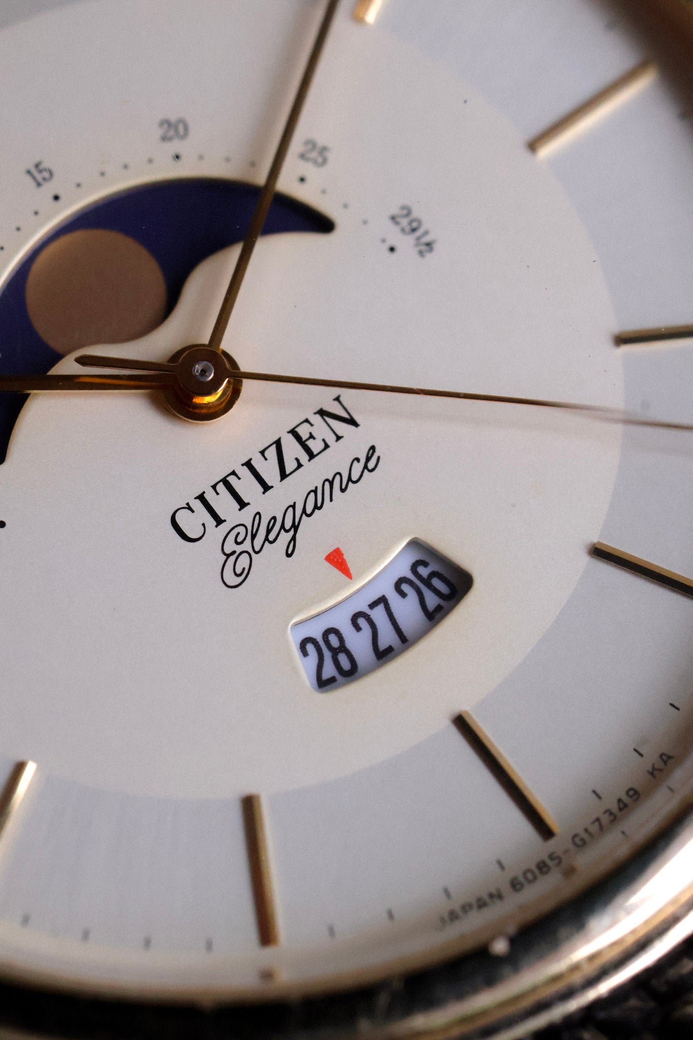 1989 Citizen Moonphase Calendar