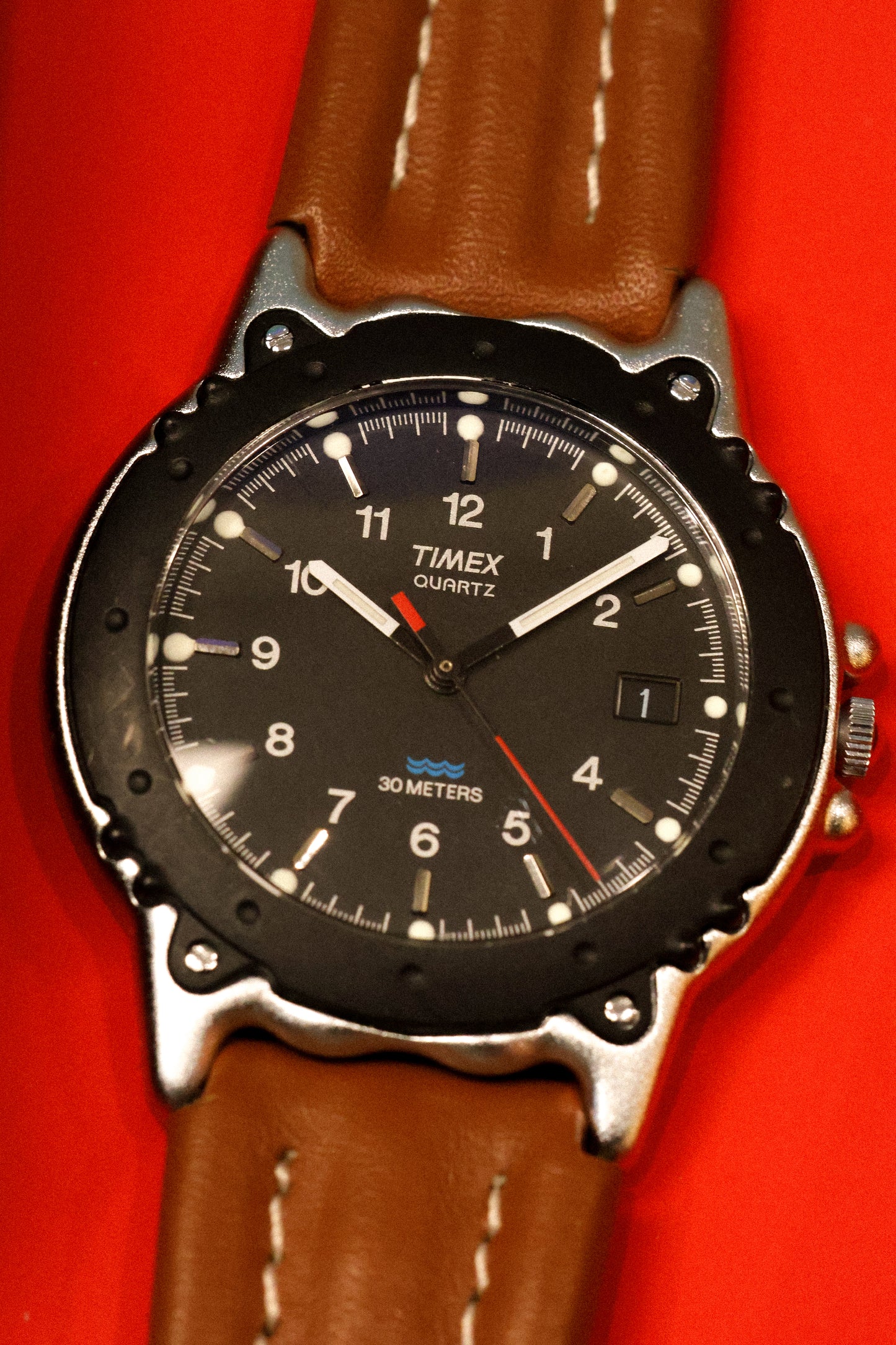 1993 Timex Field Watch - Black Dial