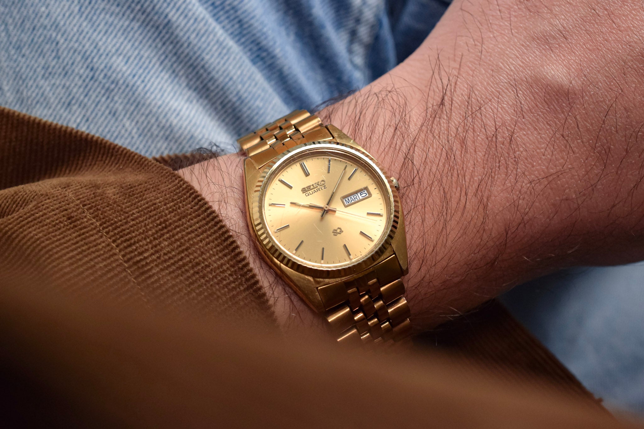 1997 Seiko Golden Day-Date 1997 Seiko Golden Day-Date
