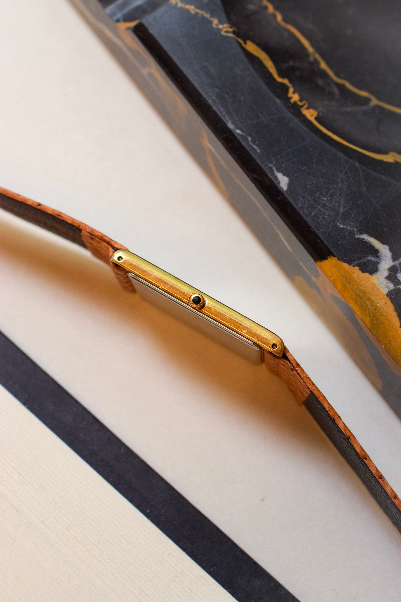 1982 Seiko Lassale Golden Tank