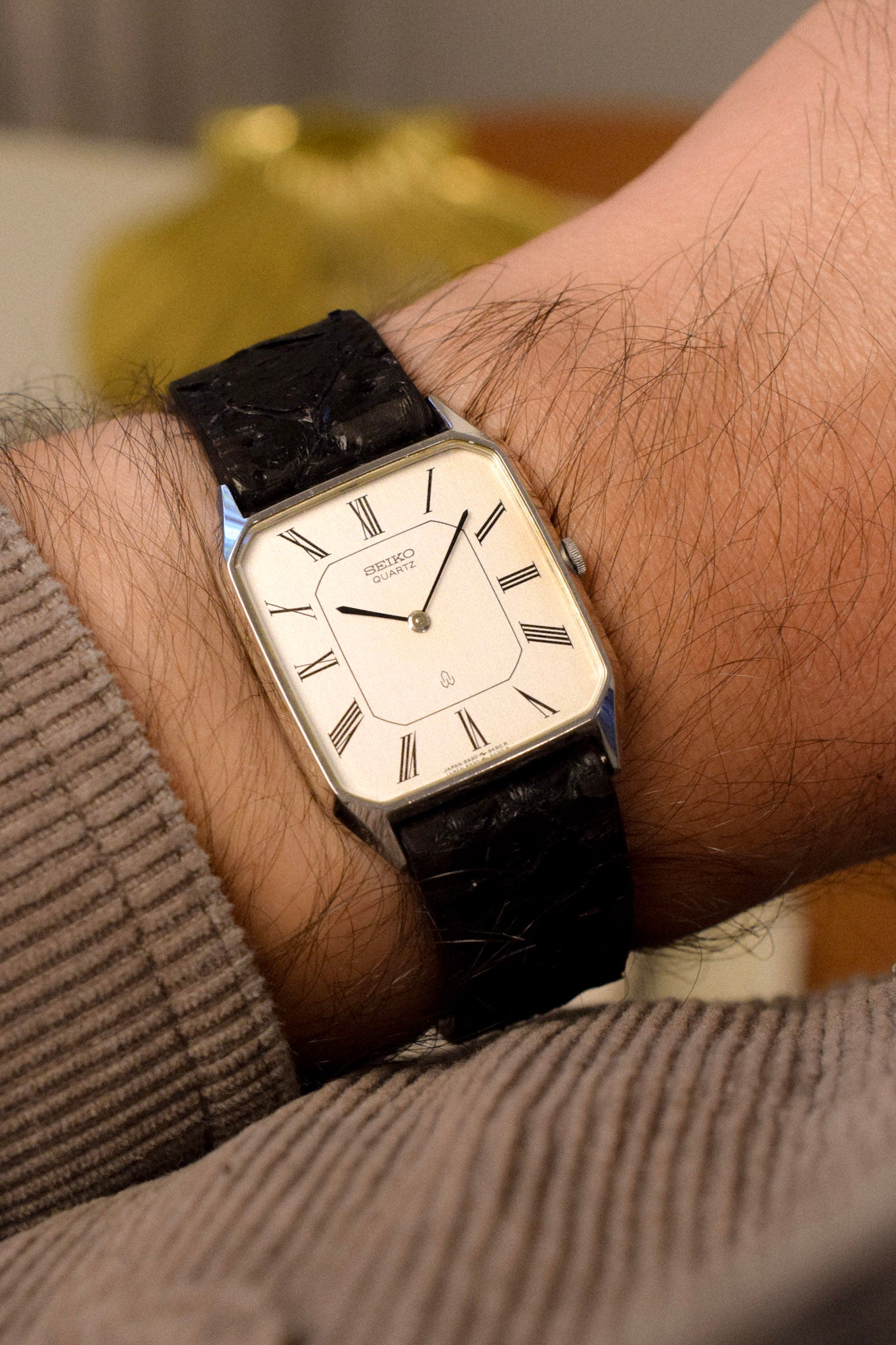1981 Seiko Quartz Roman Steel Octo
