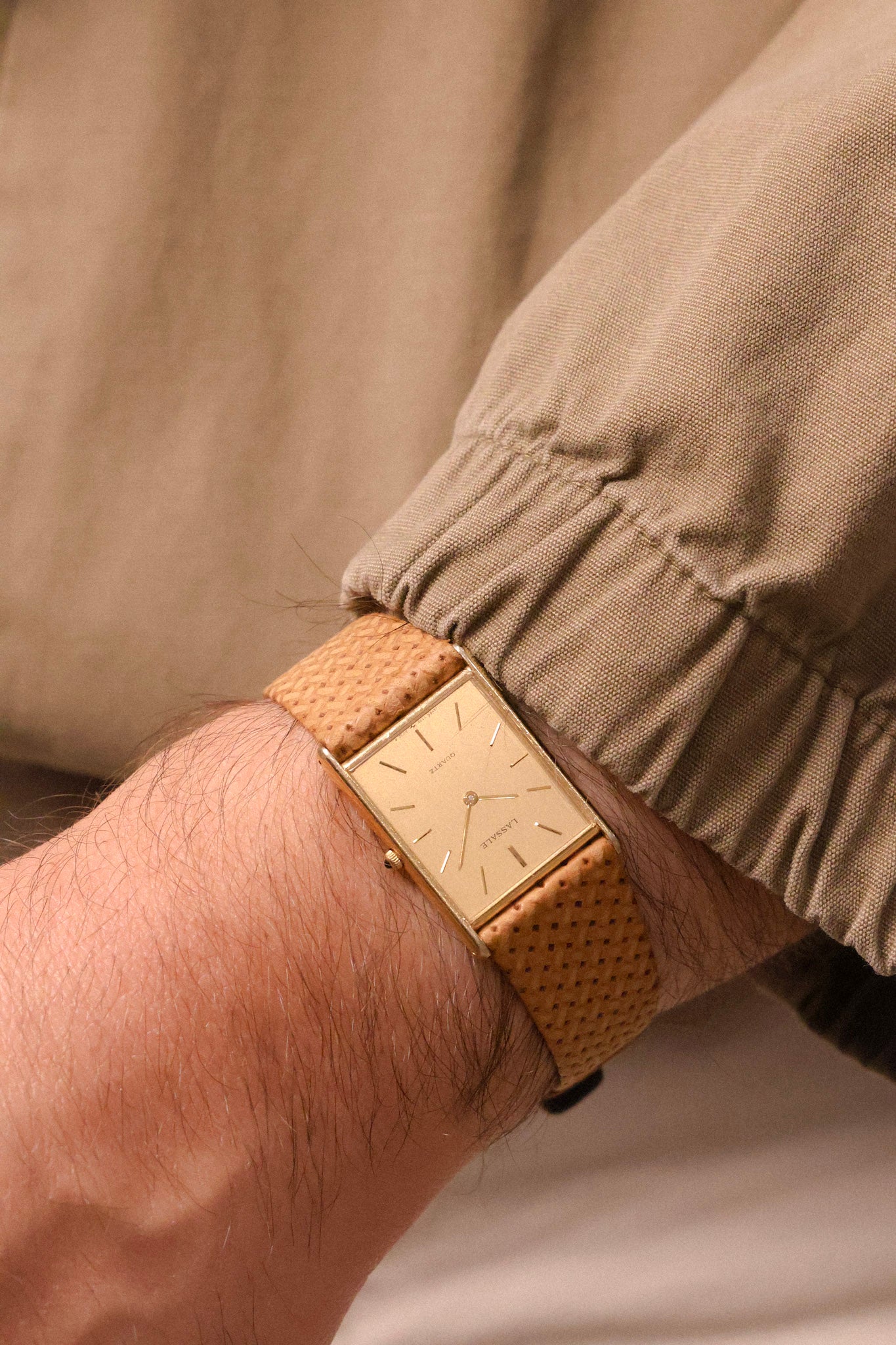 1982 Seiko Lassale Golden Tank