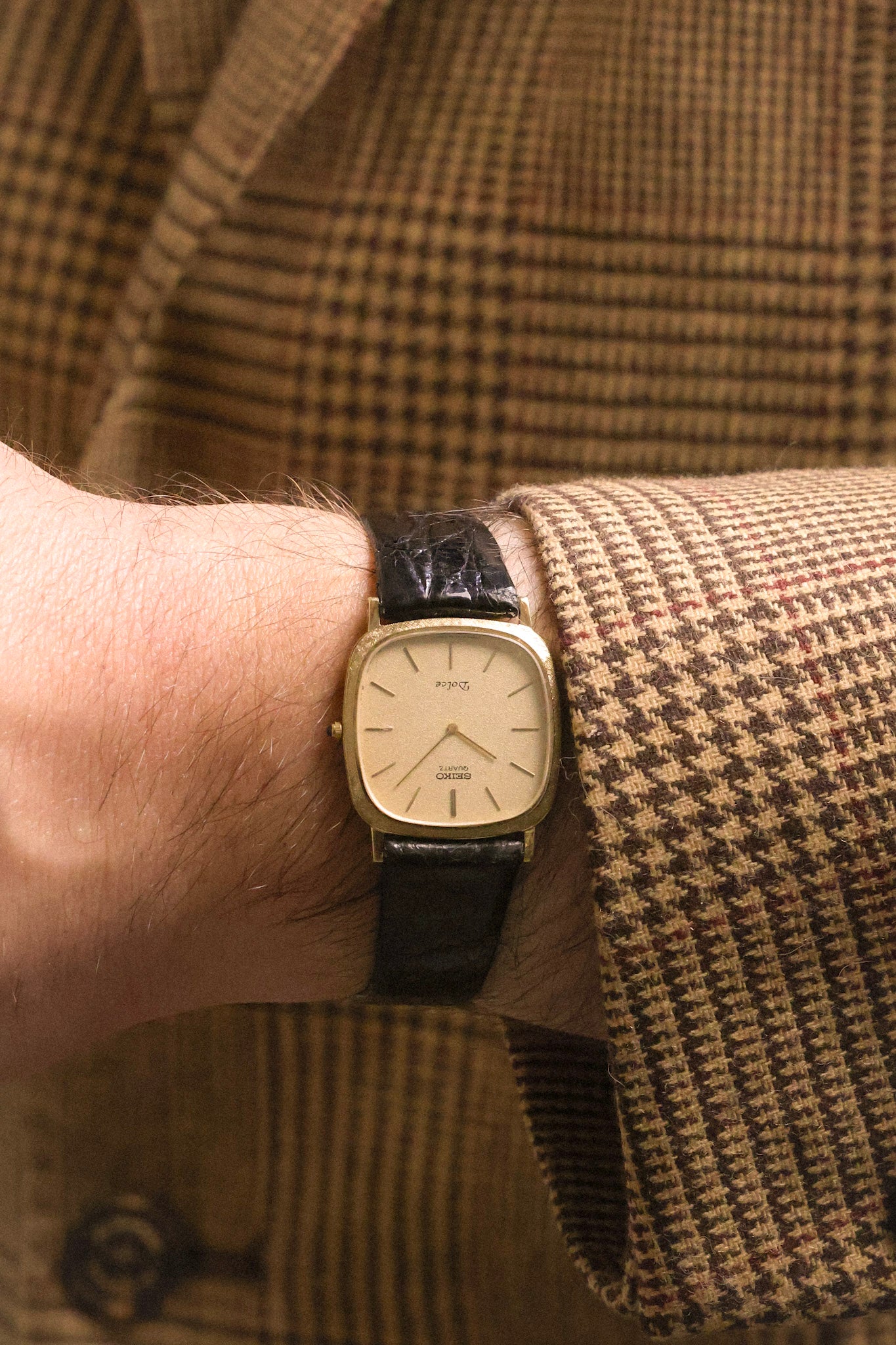 1981 Seiko Dolce Sparkle Dial TV