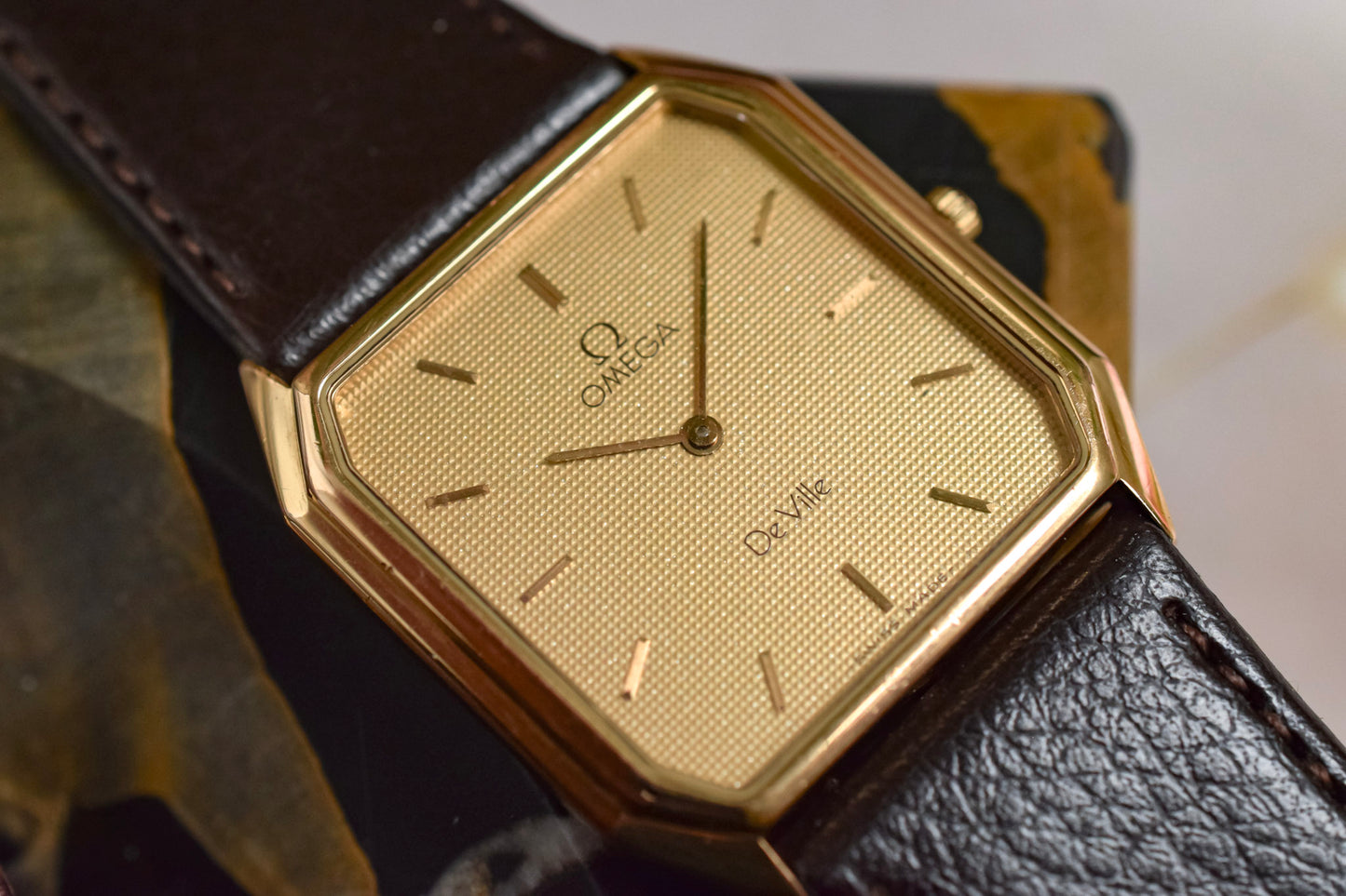 1980s Omega De Ville Venitien "Clous de Paris"