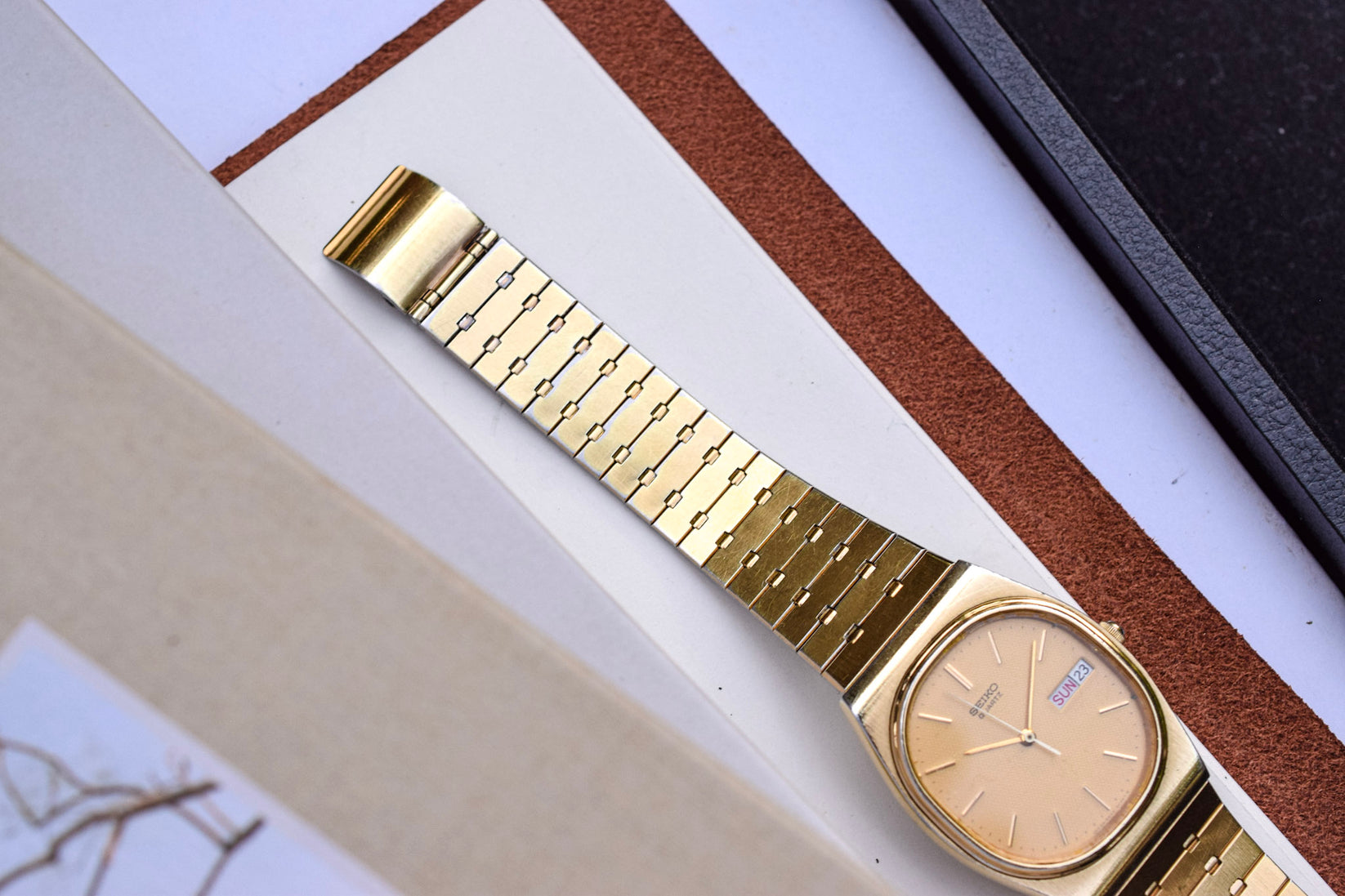 1982 Seiko Honeycomb Ellipse – Oldtimer Watch Shop