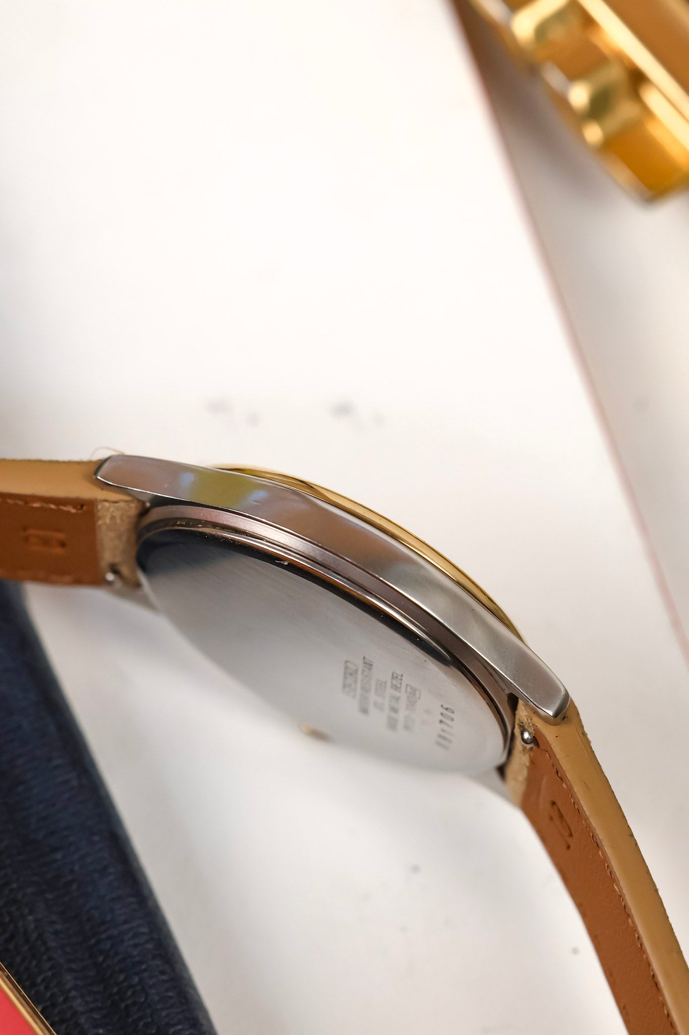 1988 Seiko SQ Two Toned Roman Script Day-Date (German Days of the Week)