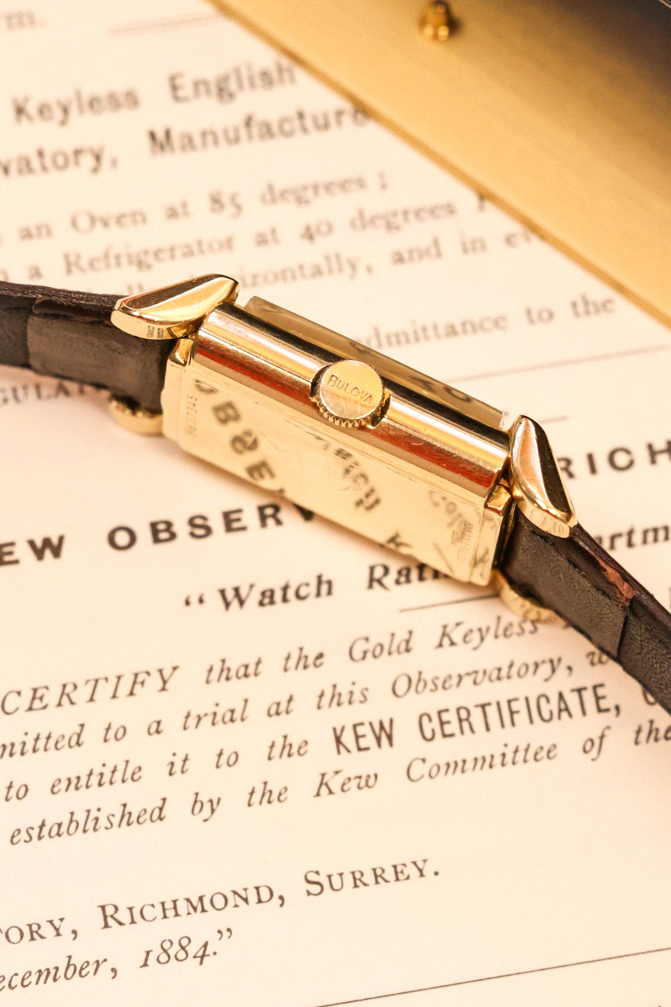 1948 Bulova His Excellency - 10K Gold Filled