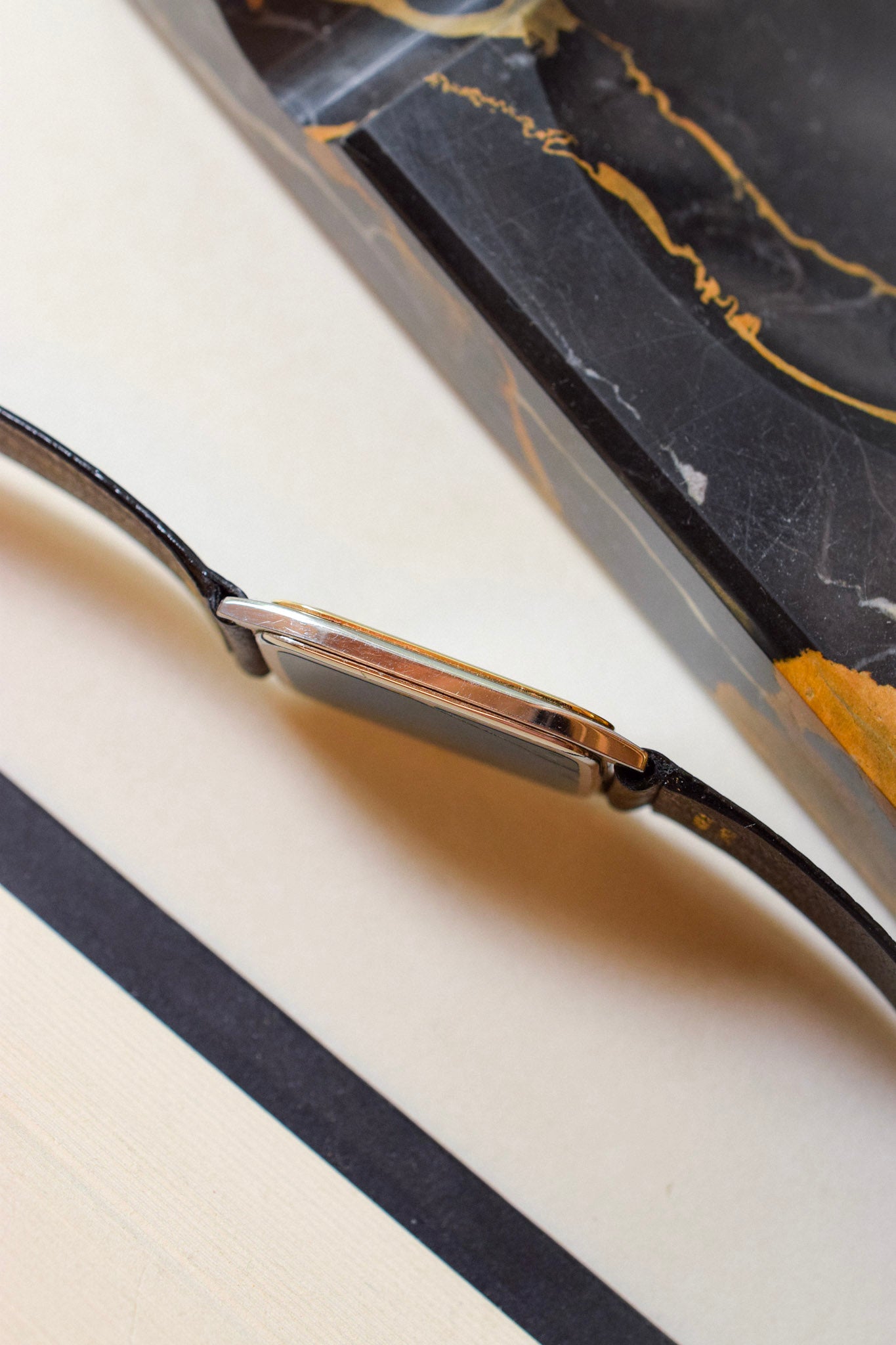 1984 Seiko Lassale Two Toned Silver Carree