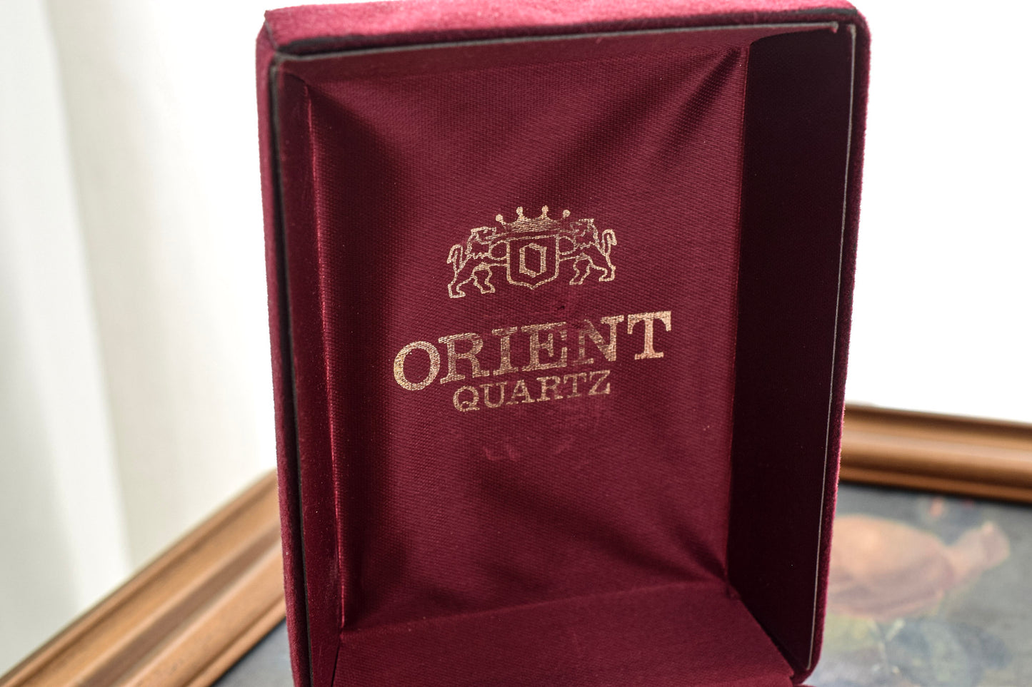 '80s Orient Black Dial Octo - In Box