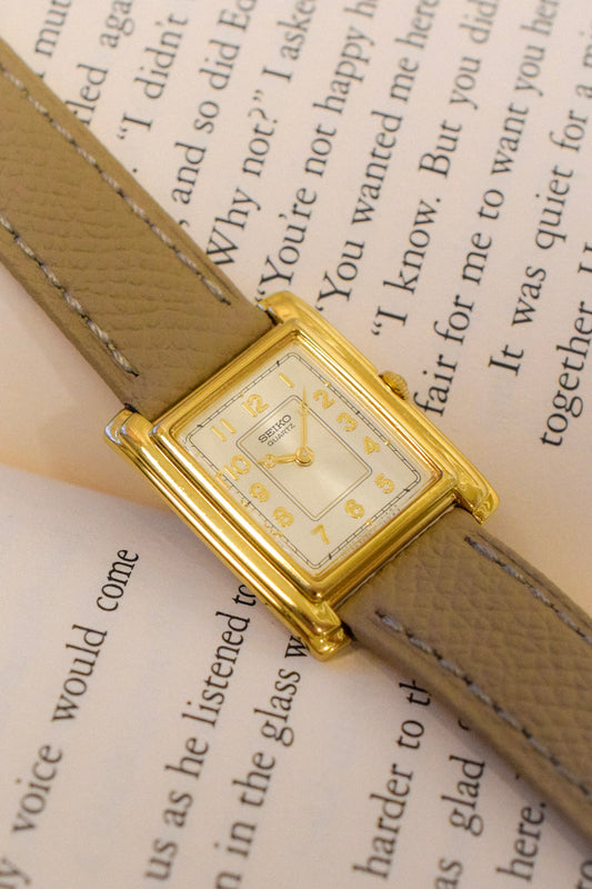 1991 Seiko Mini Dual Tone Dial Tank