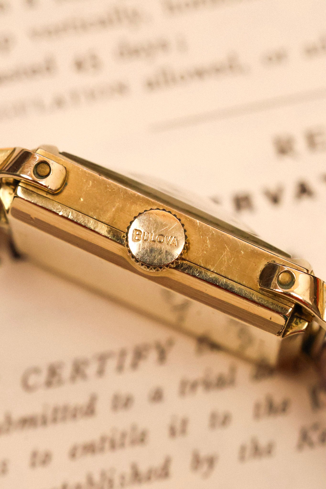 1954 Bulova Warwick - 10K Gold Filled