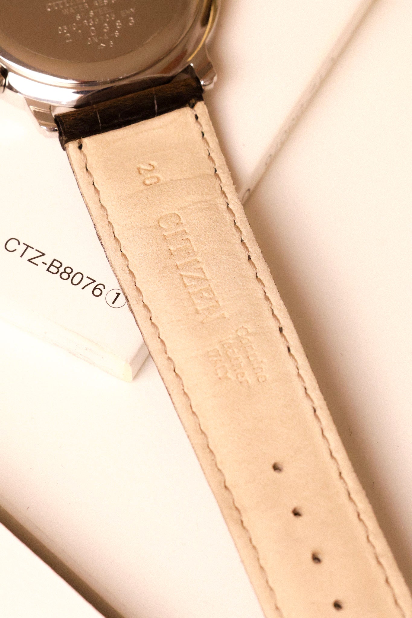 1992 Citizen Sector Classique Chronograph - New Old Stock