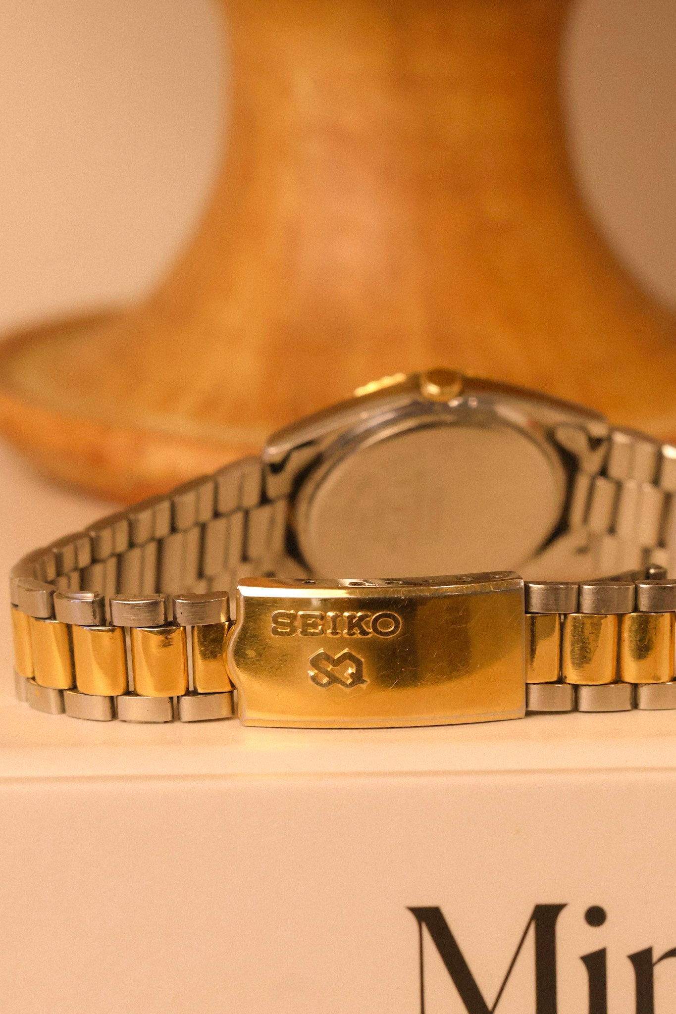 1985 Seiko Mini Champagne Two Toned Prez