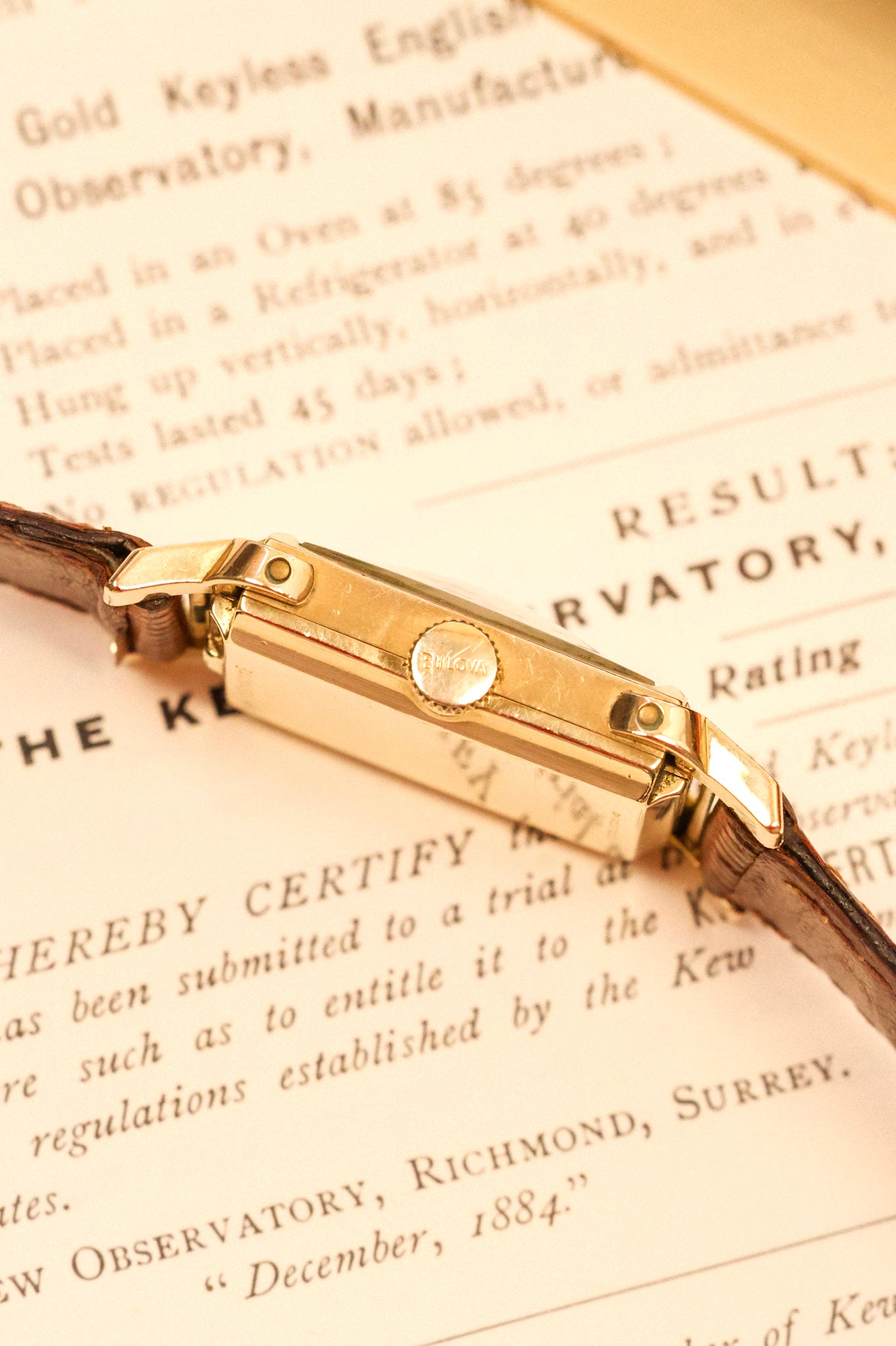 1954 Bulova Warwick - 10K Gold Filled