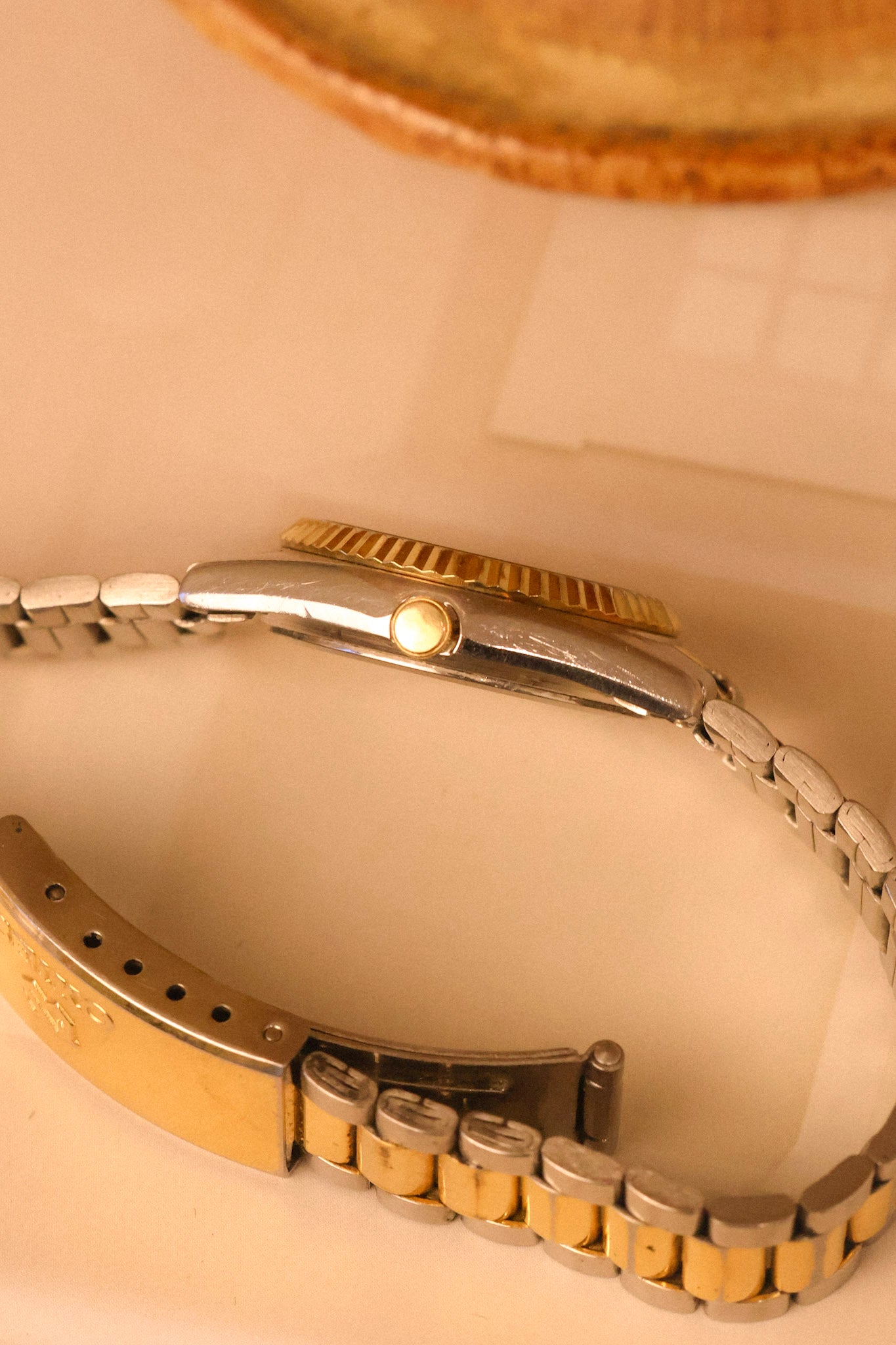 1985 Seiko Mini Champagne Two Toned Prez