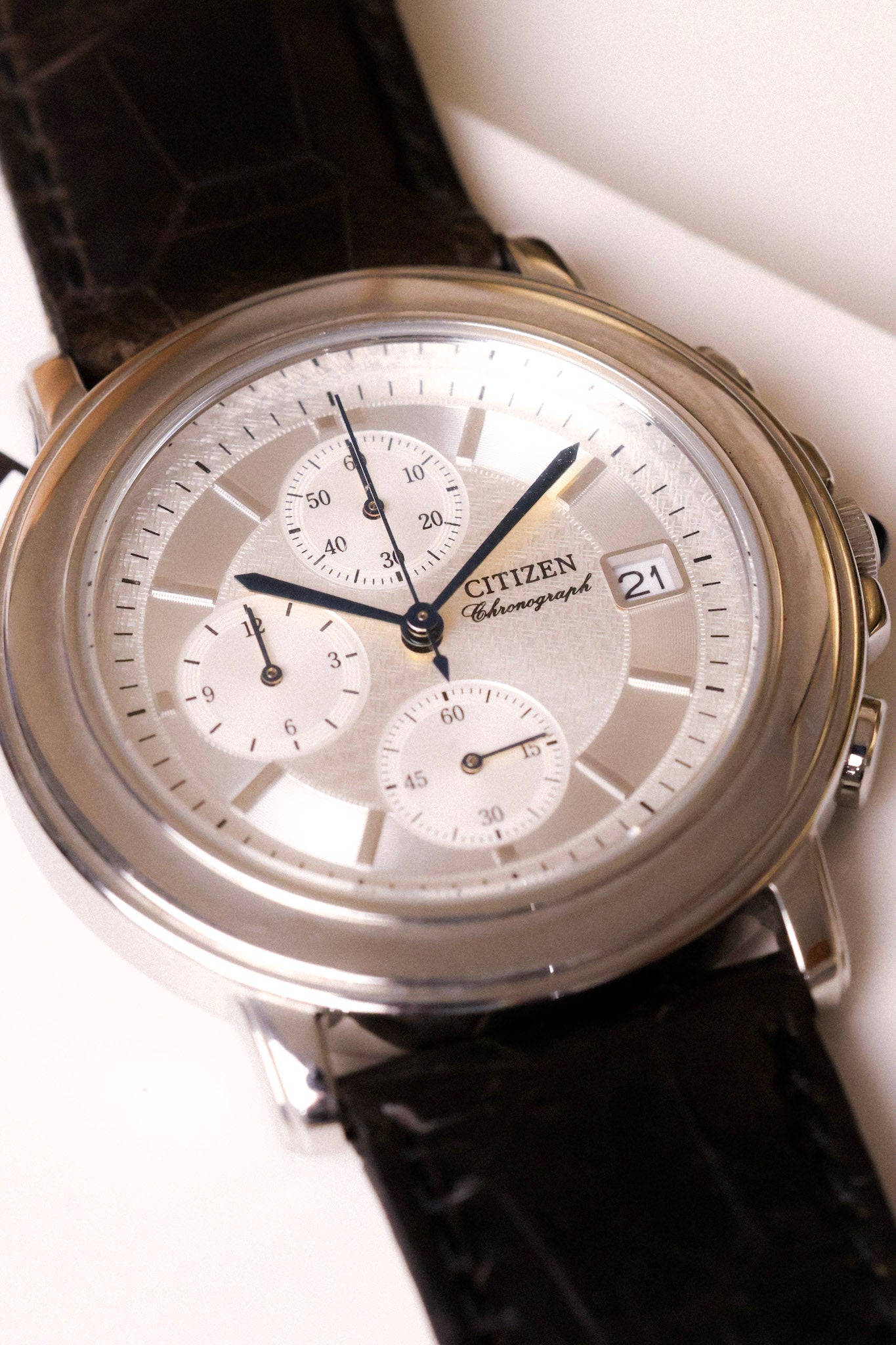 1992 Citizen Sector Classique Chronograph - New Old Stock