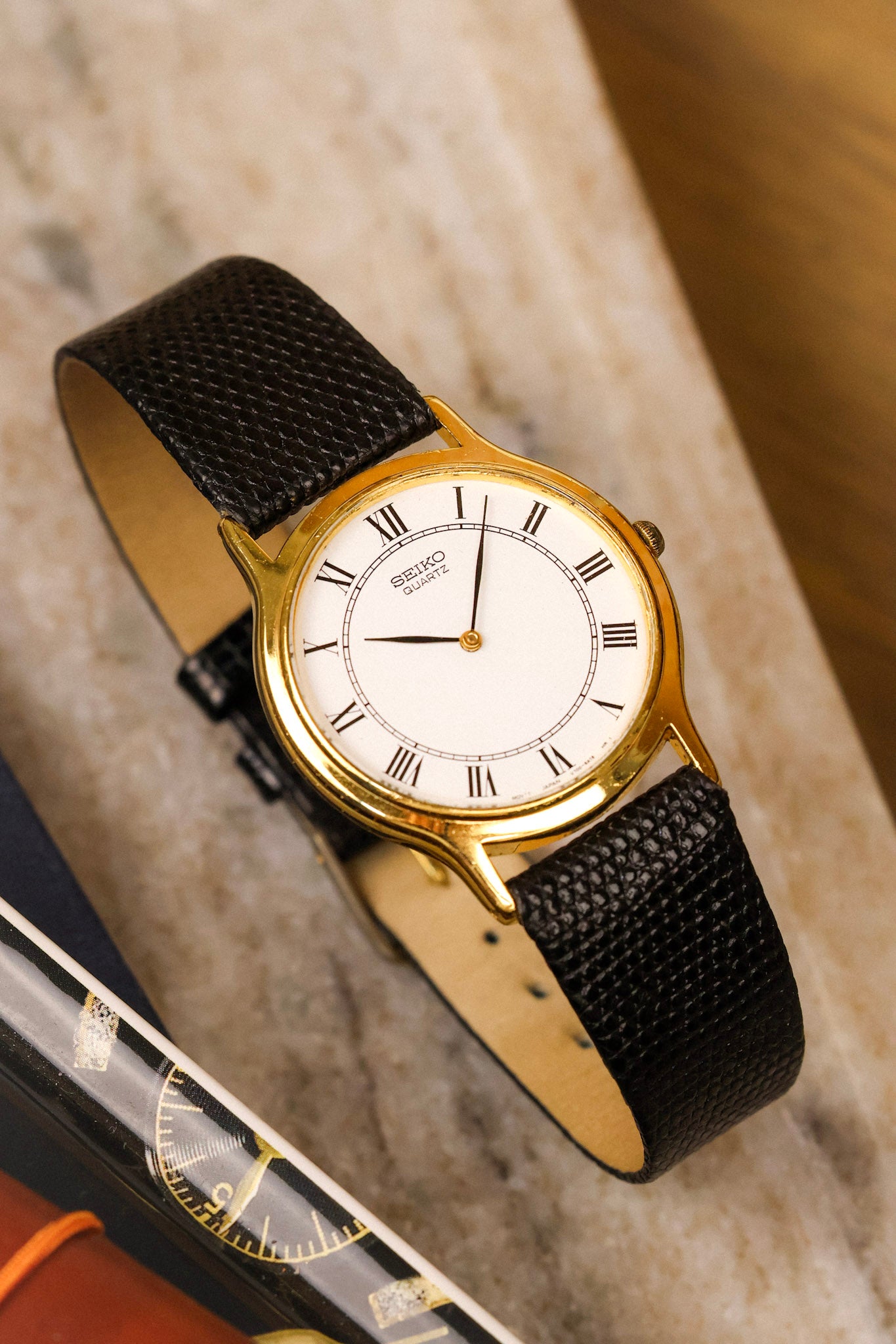 1996 Seiko Roman Train Track Sector