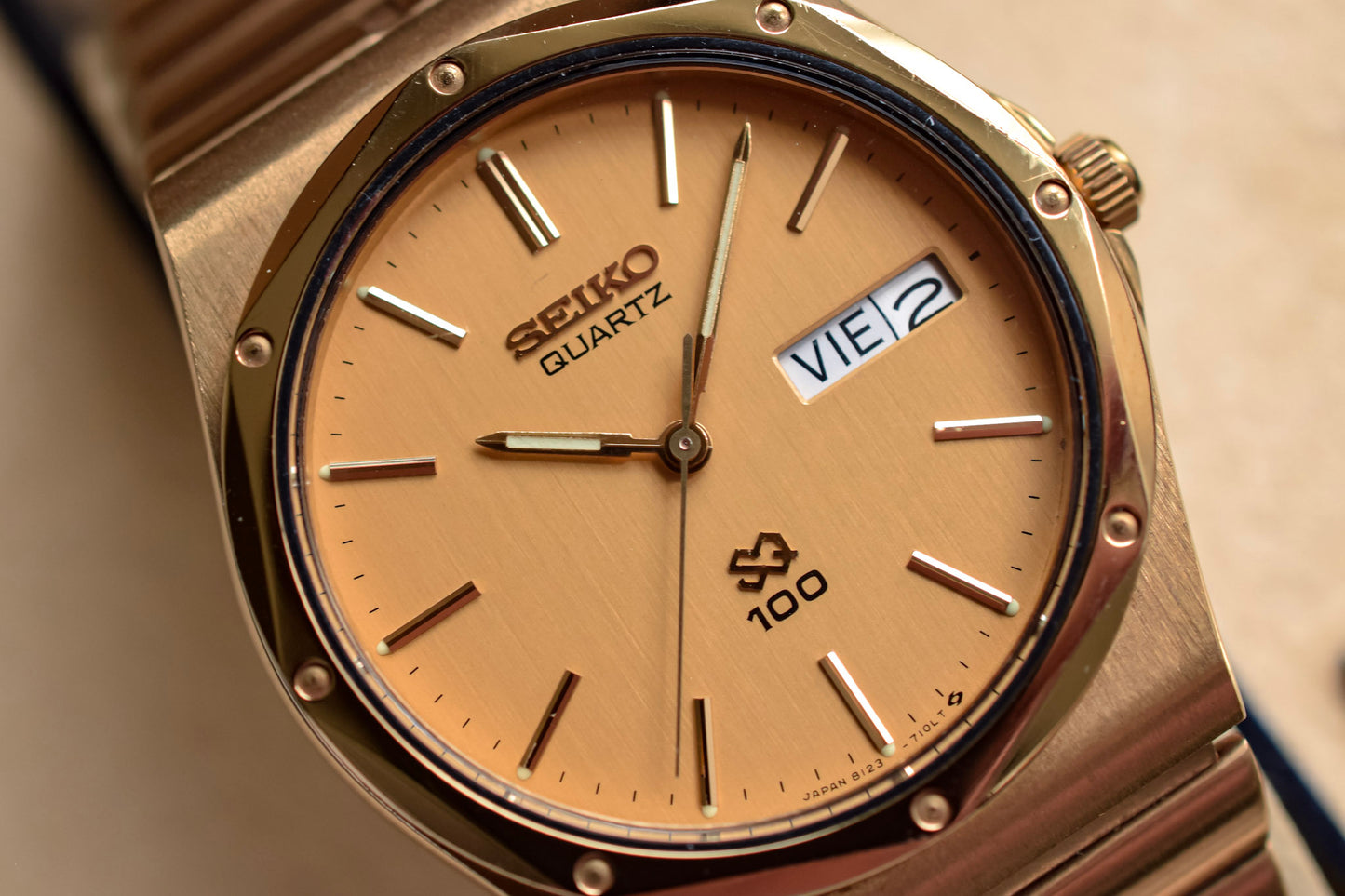 1983 Seiko Oak Golden Day-Date