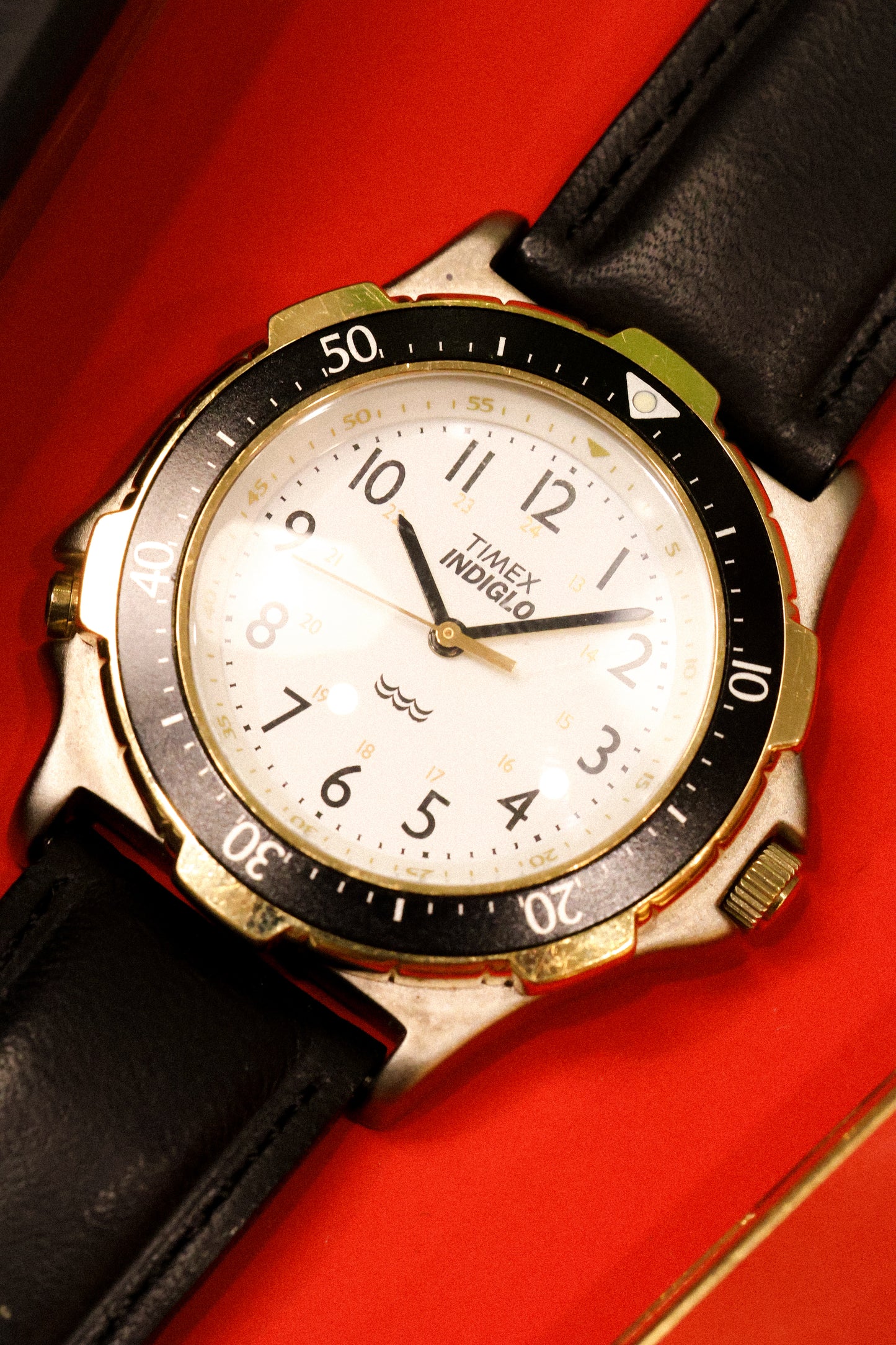 1993 Timex Indiglo Recessed Dial Diver