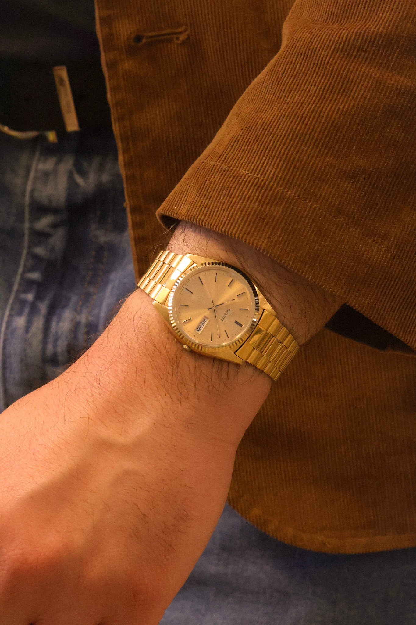 1986 Seiko SQ Golden Prez