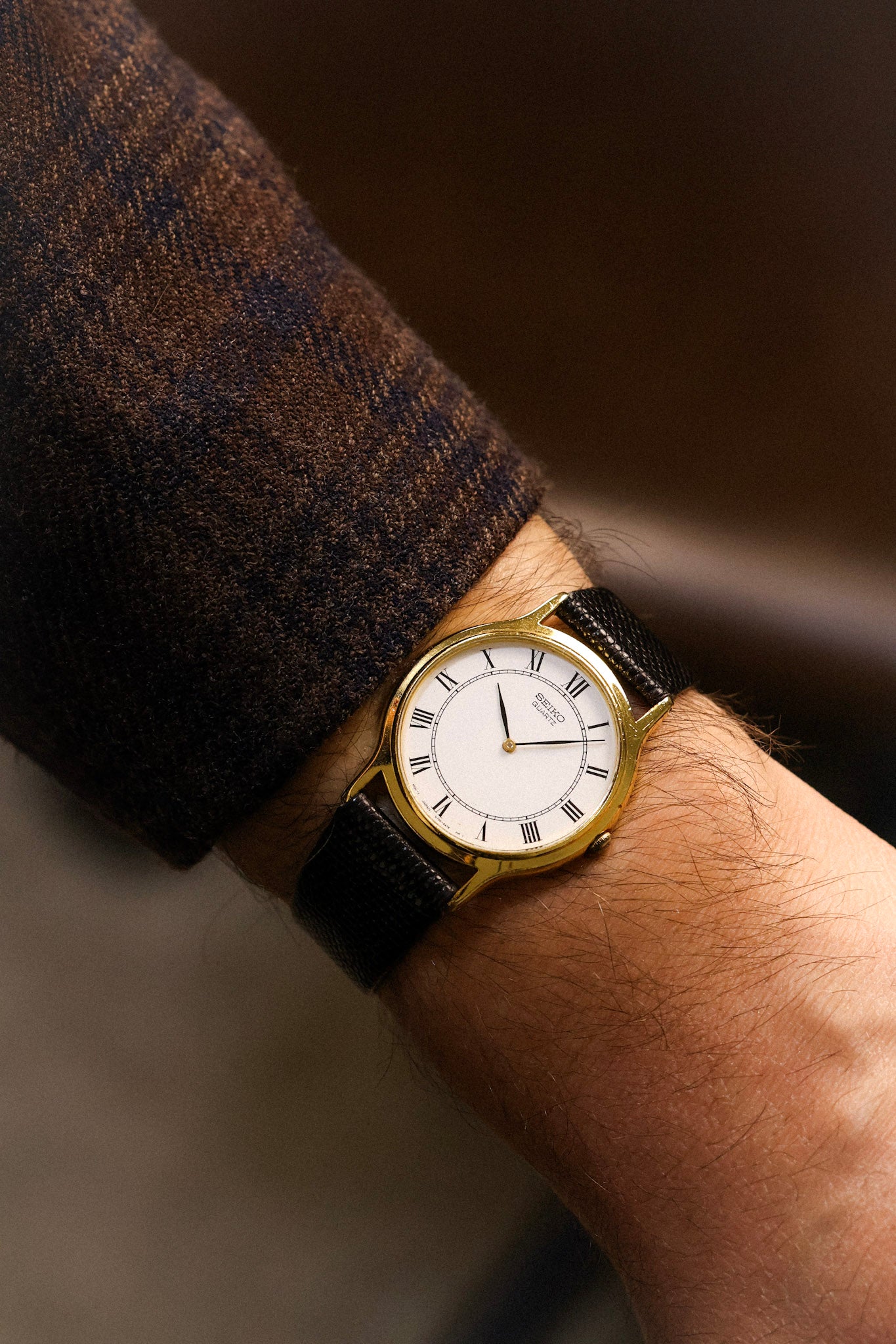1996 Seiko Roman Train Track Sector