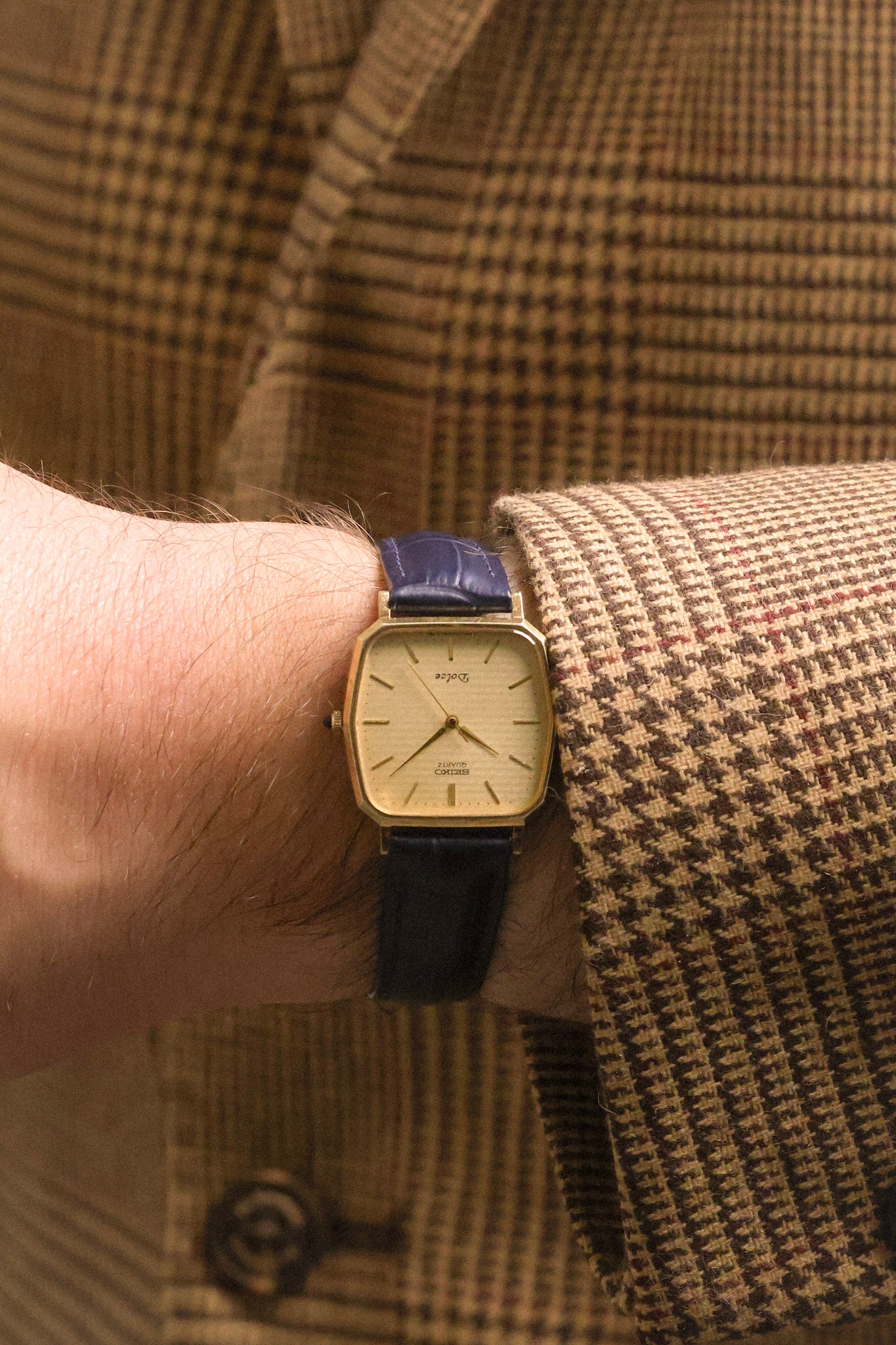 1984 Seiko Dolce Honeycomb Deca